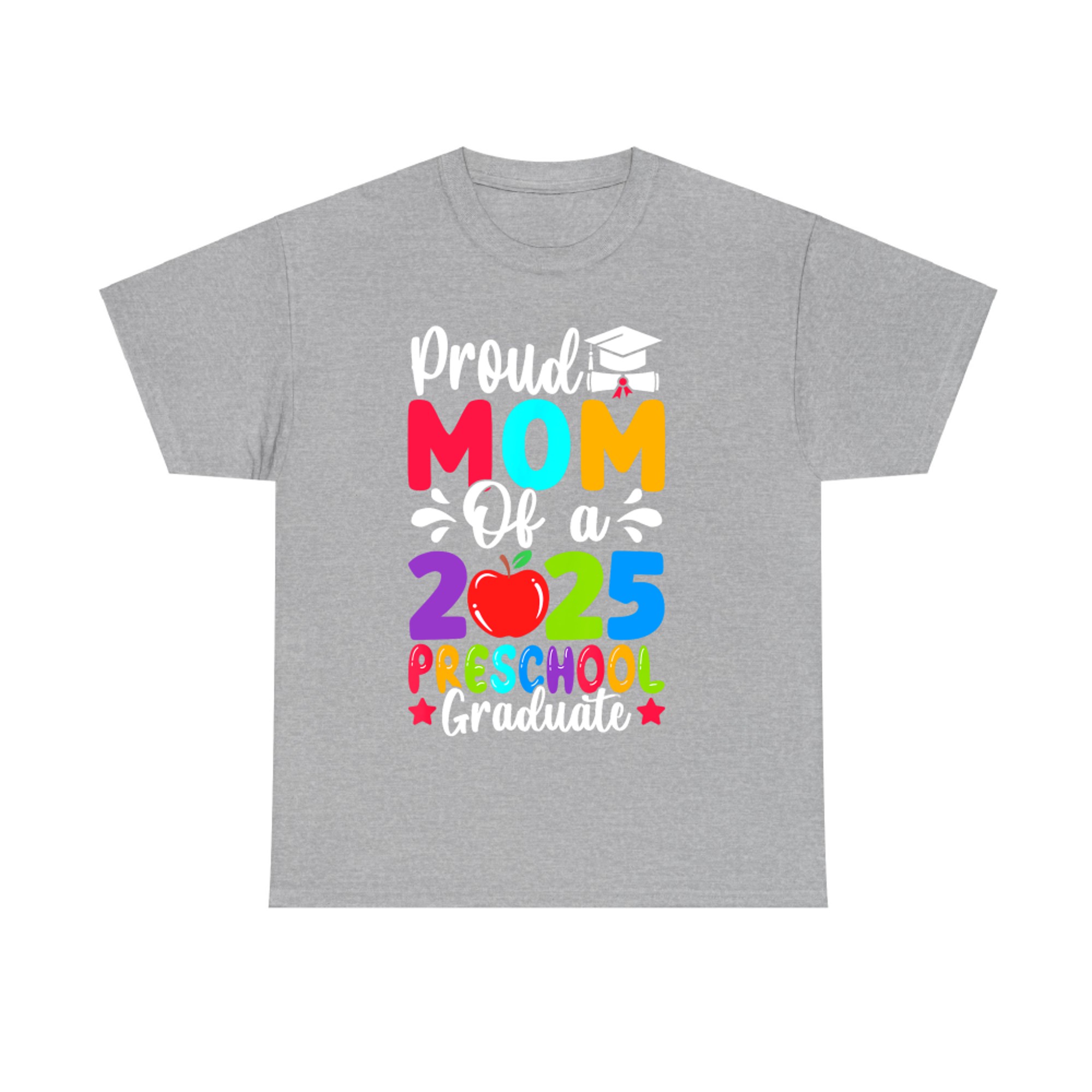 Proud Mom Class of Preschool Pre-K Graduate Graduation T-Shirt