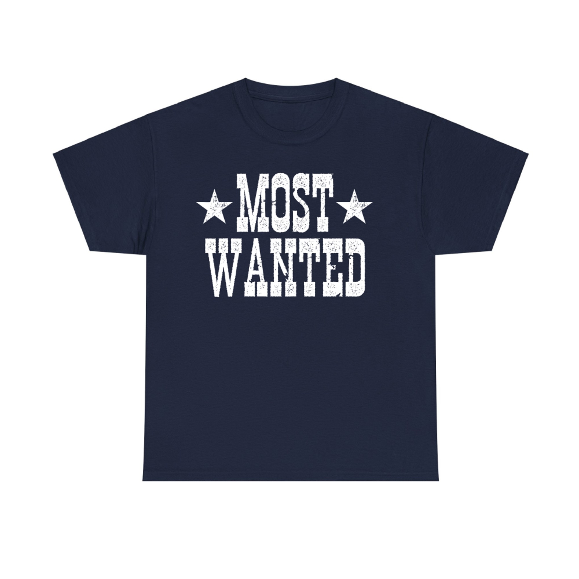 Retro Western Most Wanted Cowboy Cowgirl T-Shirt