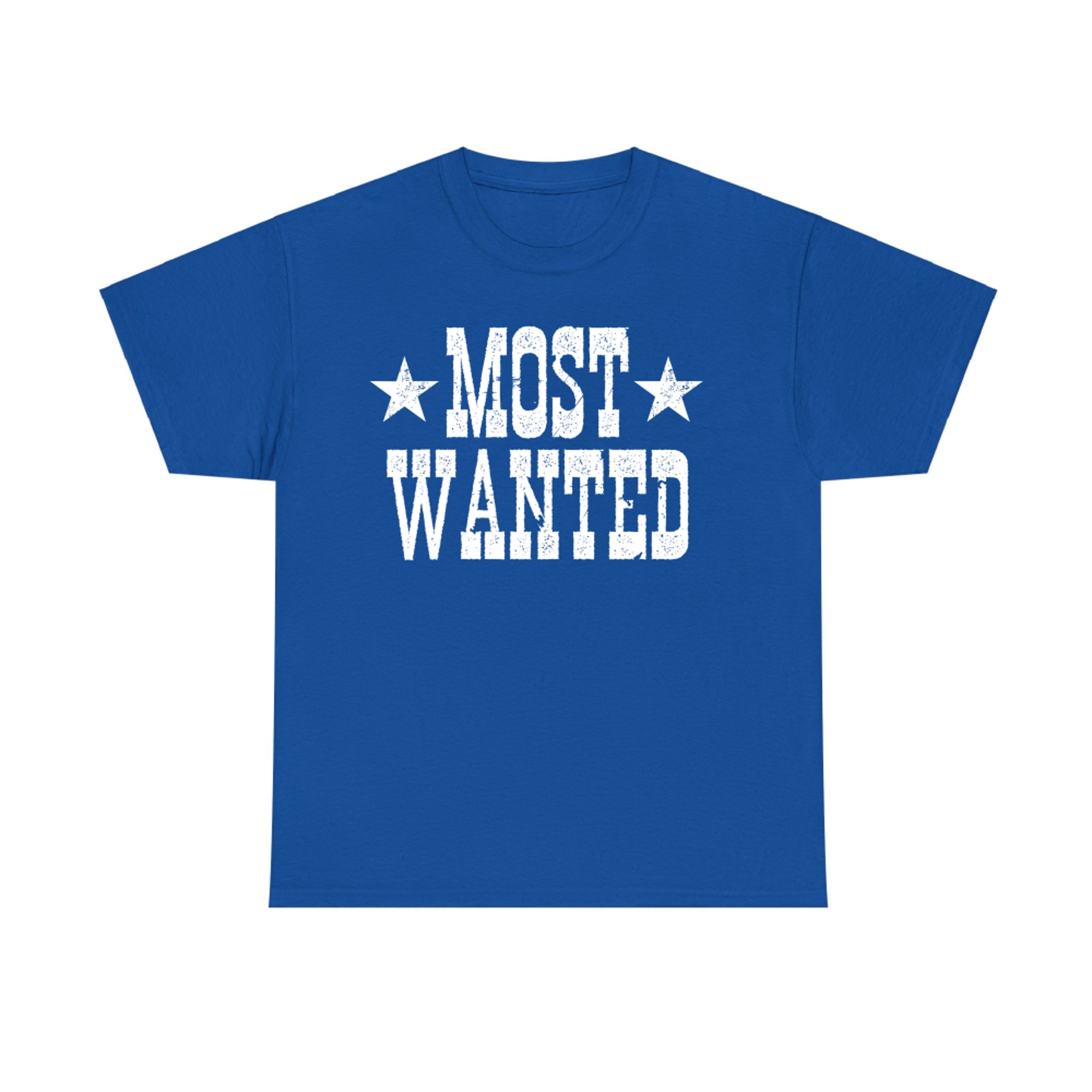 Retro Western Most Wanted Cowboy Cowgirl T-Shirt