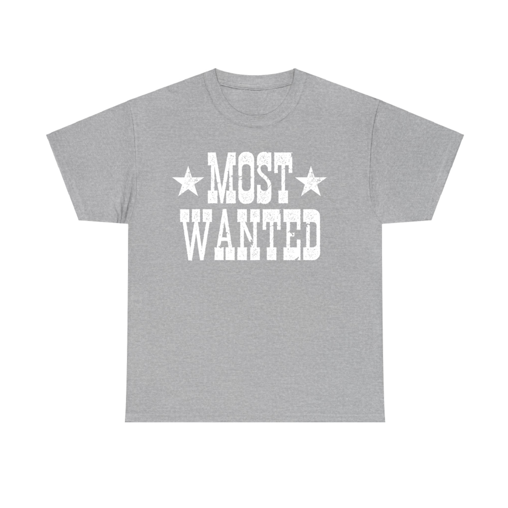 Retro Western Most Wanted Cowboy Cowgirl T-Shirt