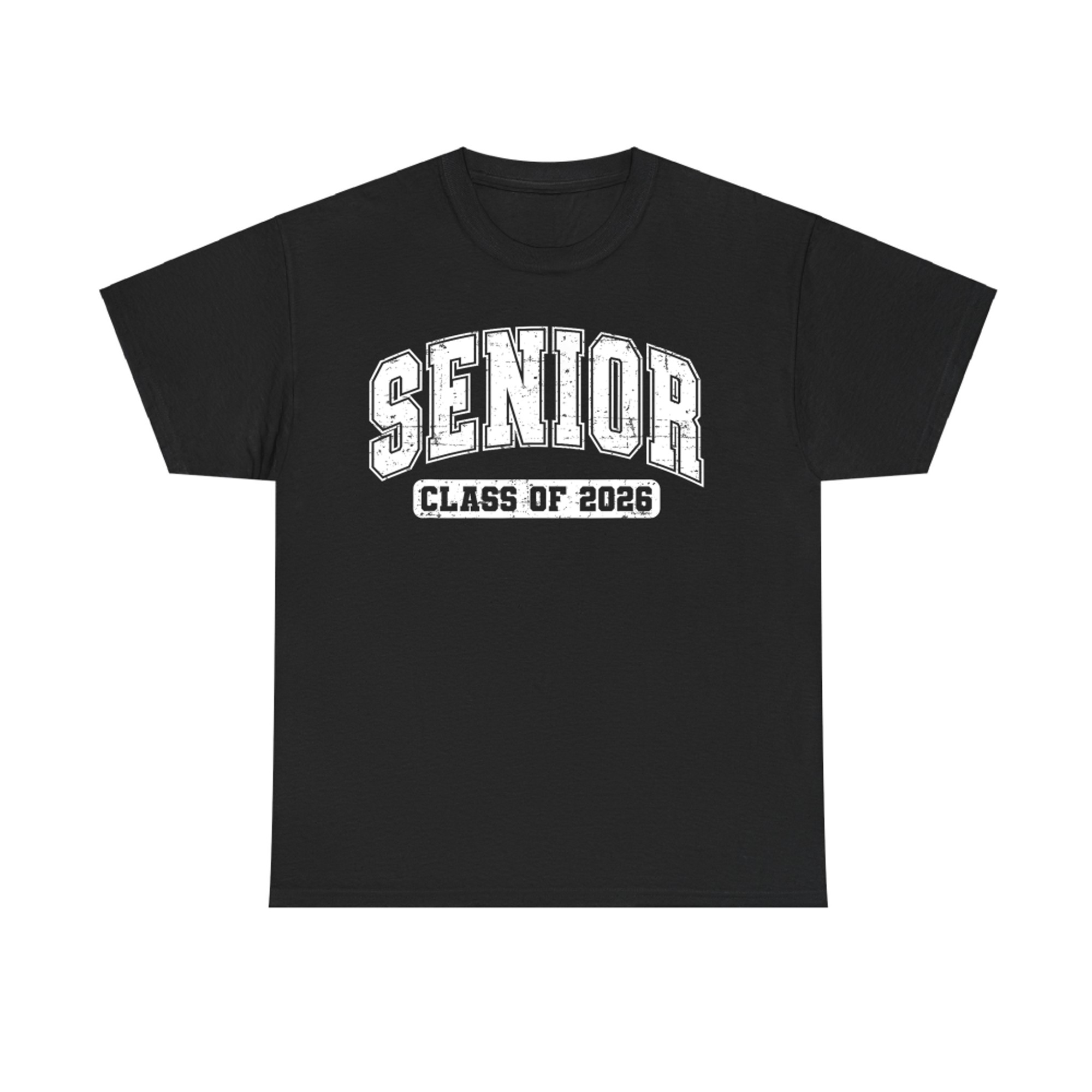 Vintage Senior Class of Graduation School Spirit Graphic T-Shirt