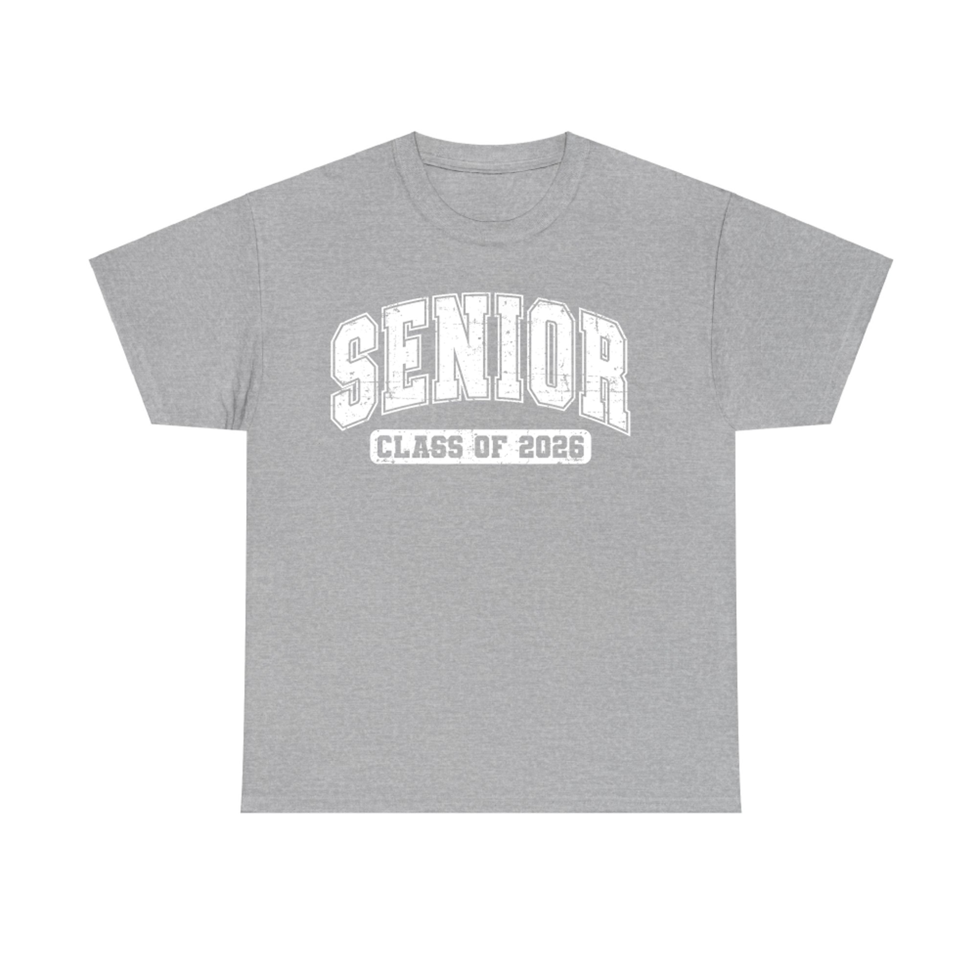 Vintage Senior Class of Graduation School Spirit Graphic T-Shirt