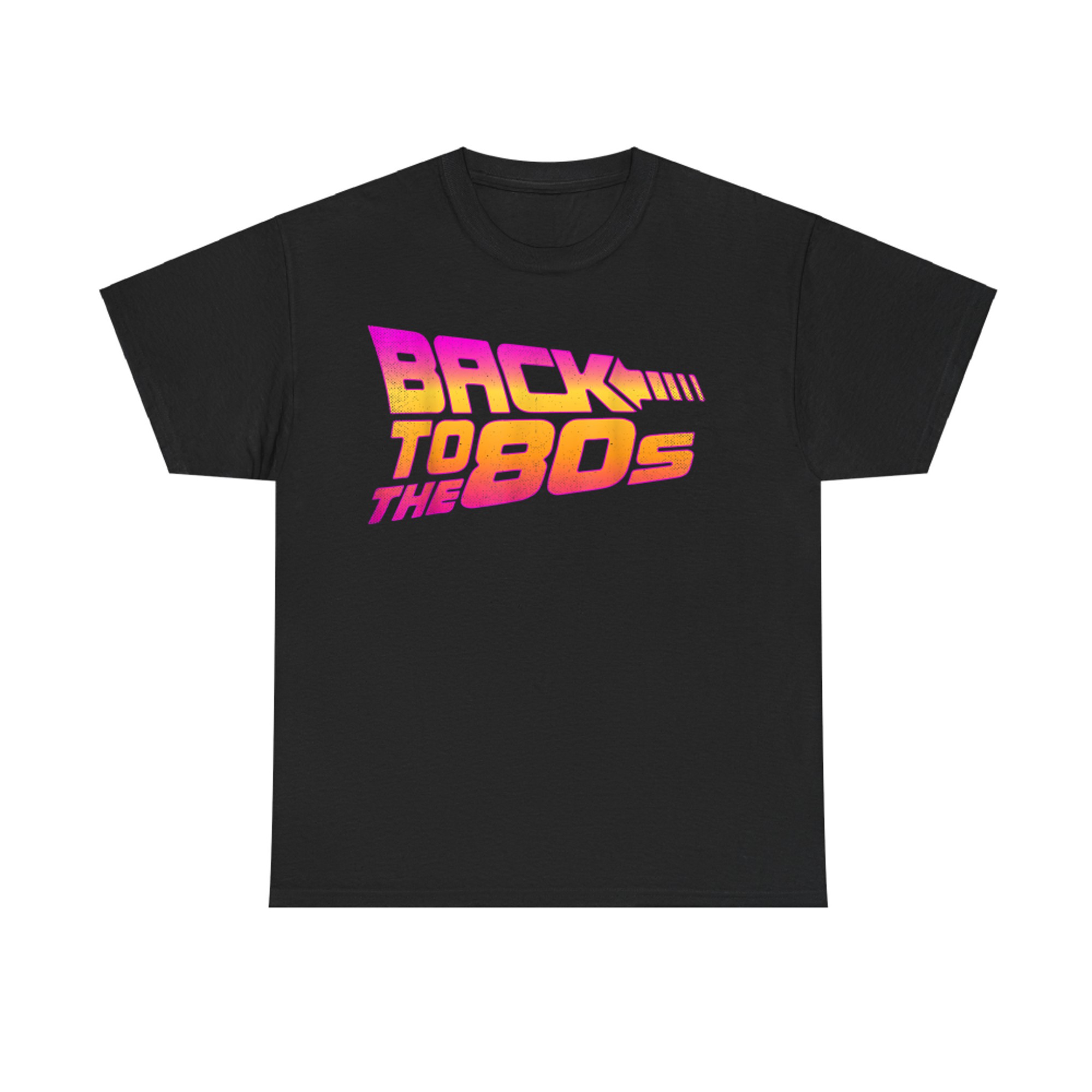 Back To The 80s Retro Sunset Style 80s Nostalgia Party T-Shirt