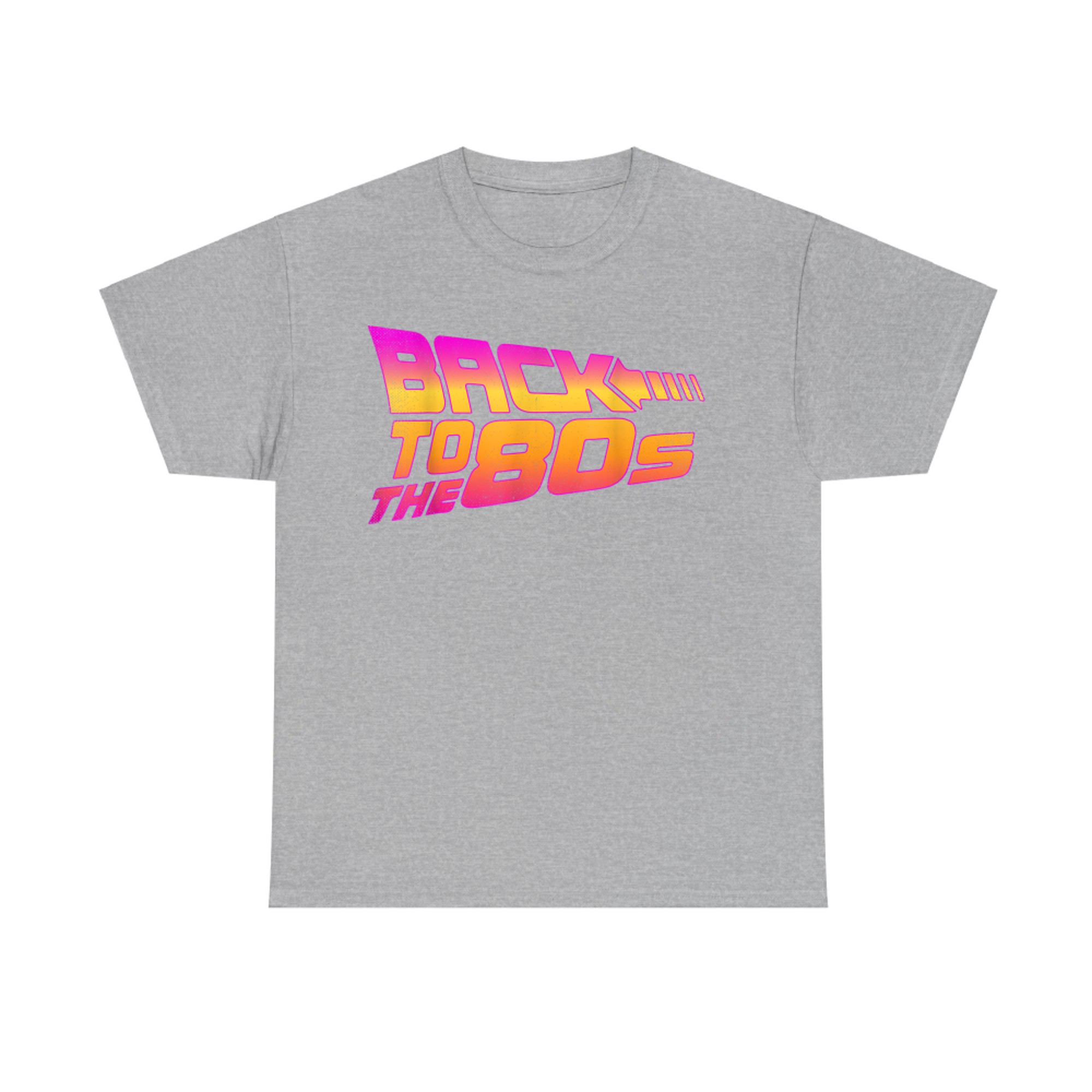 Back To The 80s Retro Sunset Style 80s Nostalgia Party T-Shirt