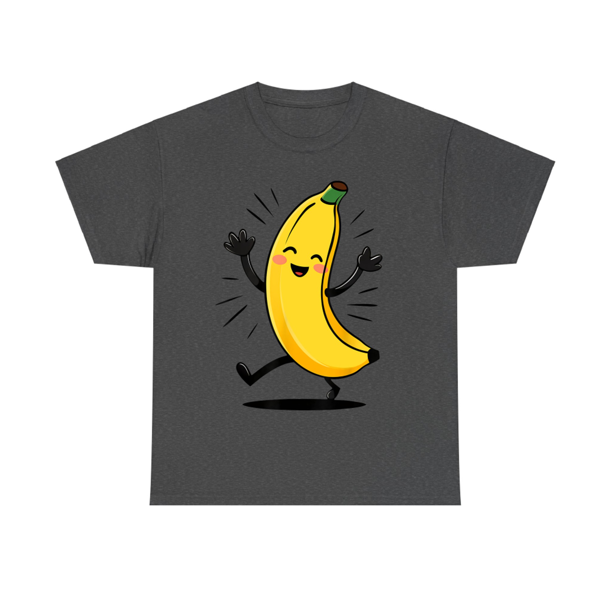 Happy Dancing Banana Funny Cartoon Fruit Costume T-Shirt