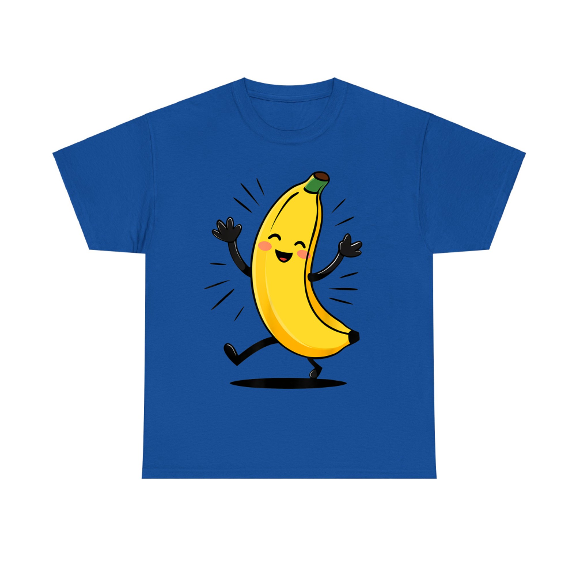 Happy Dancing Banana Funny Cartoon Fruit Costume T-Shirt