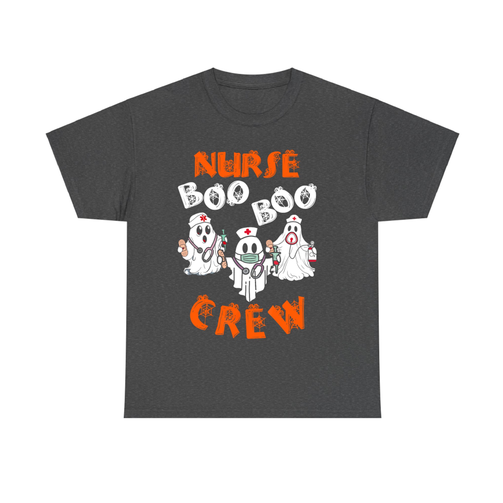 Nurse Boo Boo Crew Funny Ghost Halloween T-Shirt