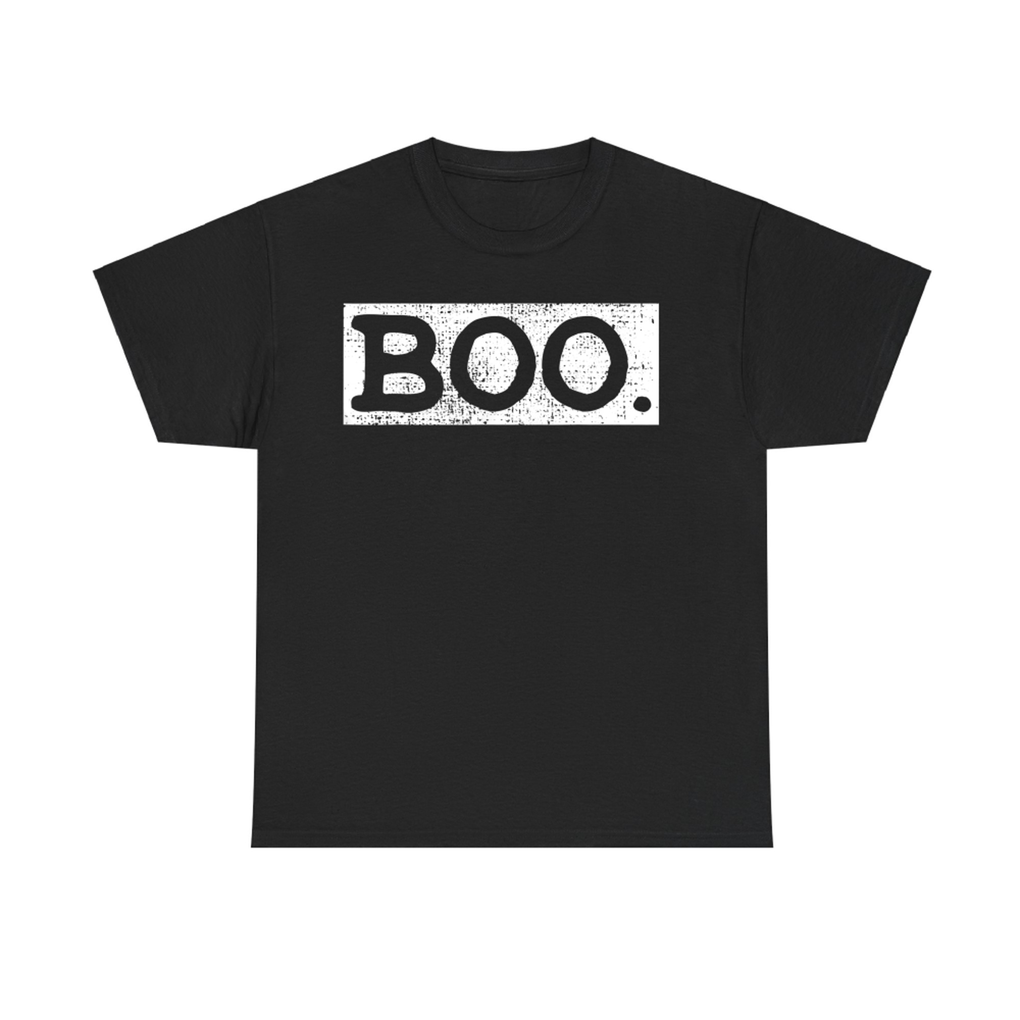 Boo Halloween Vintage Funny T-Shirt