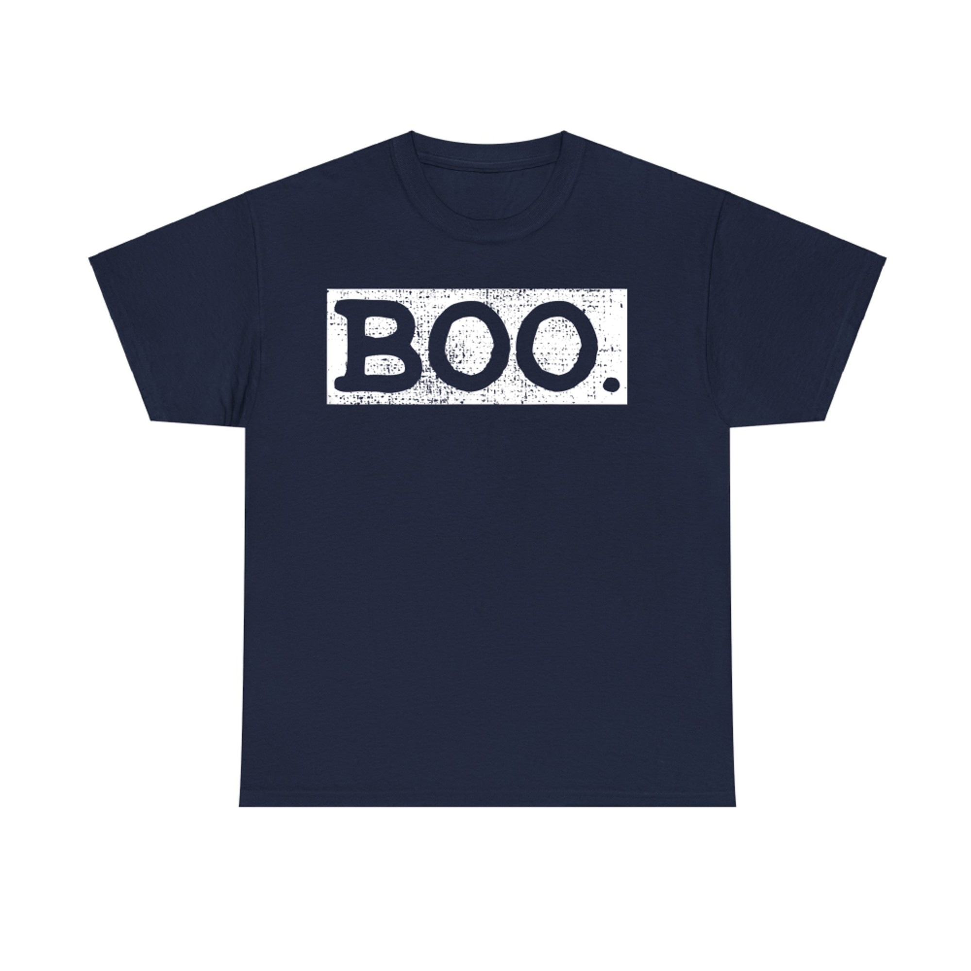 Boo Halloween Vintage Funny T-Shirt