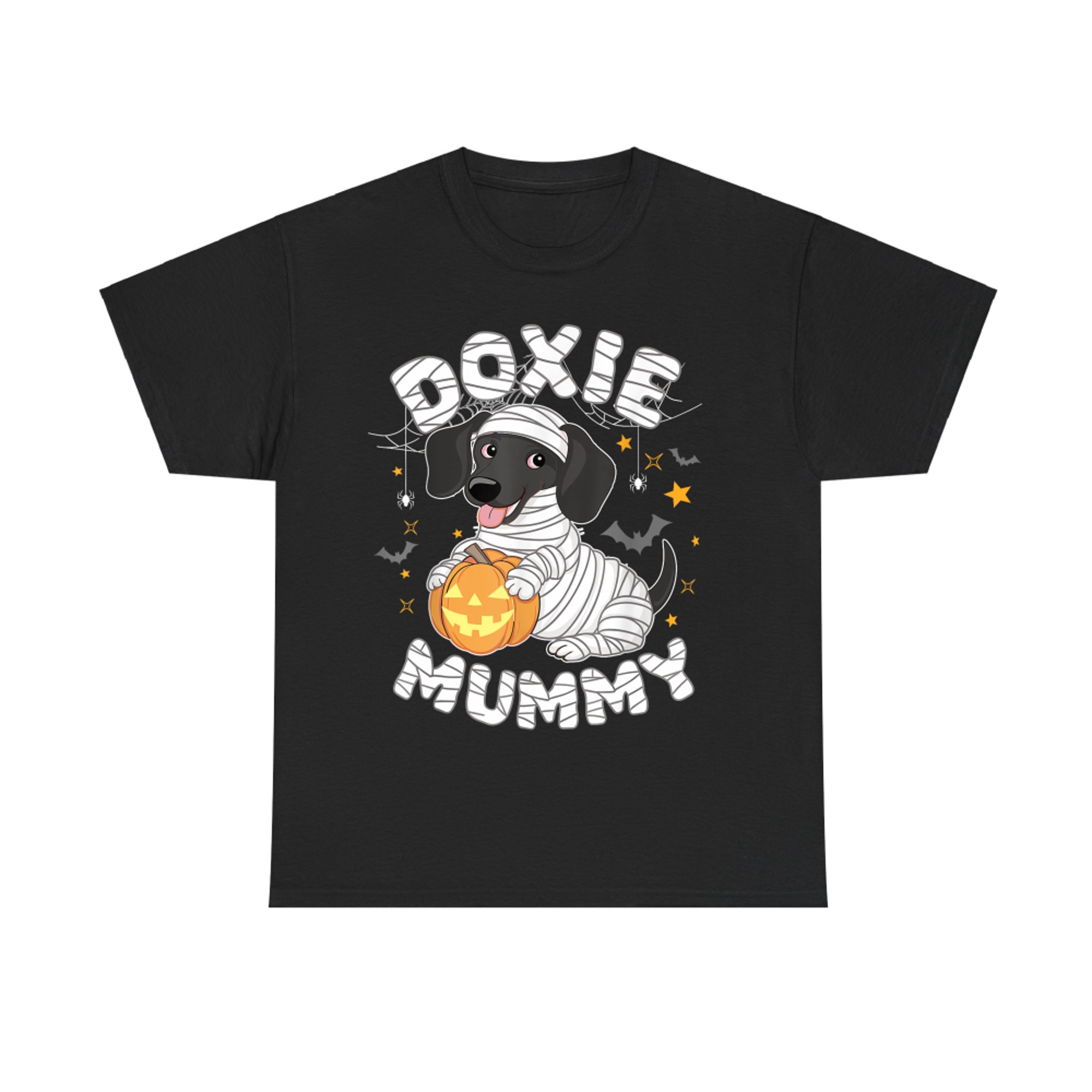 Cute Dachshund Mummy Pumpkin Halloween Costume T-Shirt