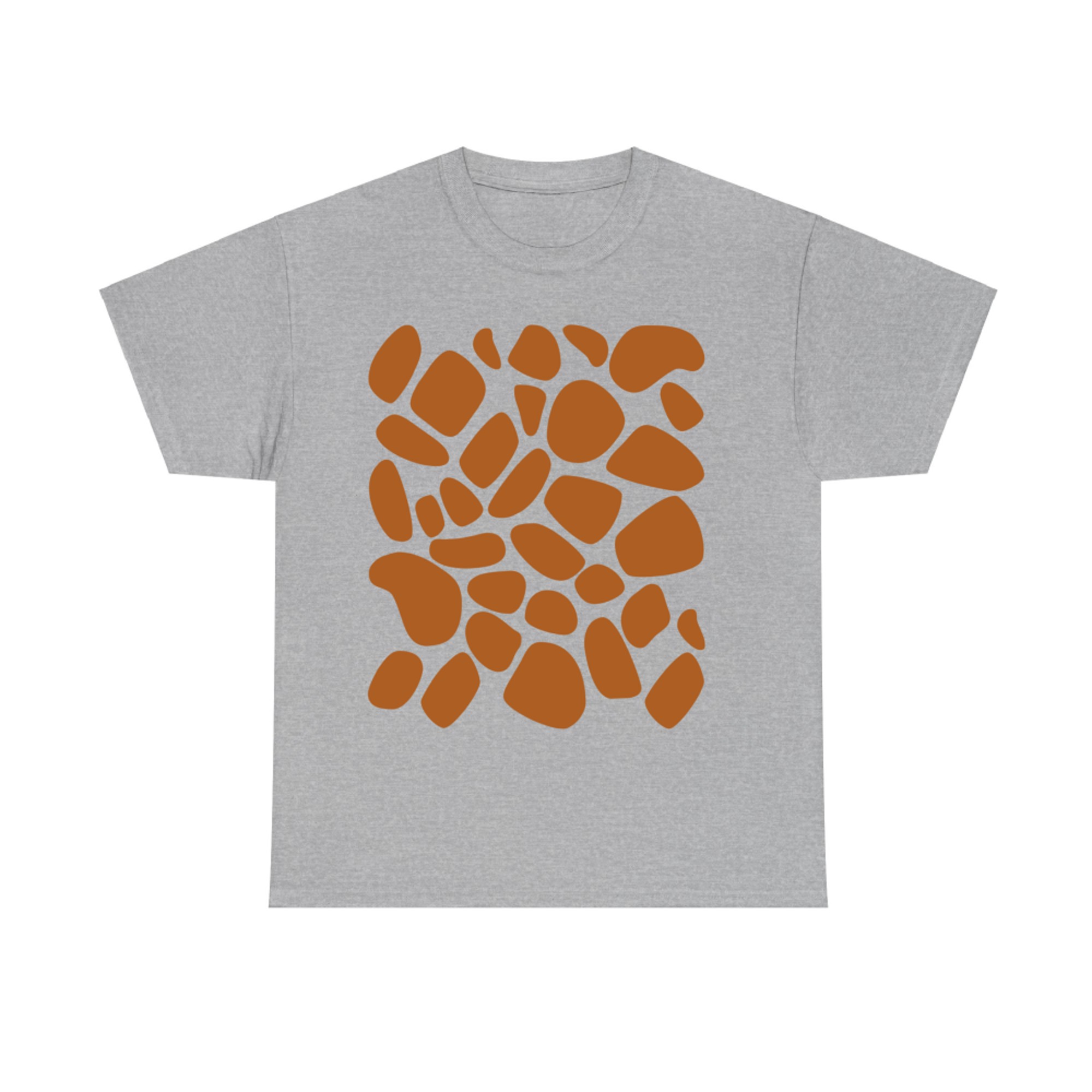 Giraffe Print Pattern Trick or Treat Jungle Animals T-Shirt
