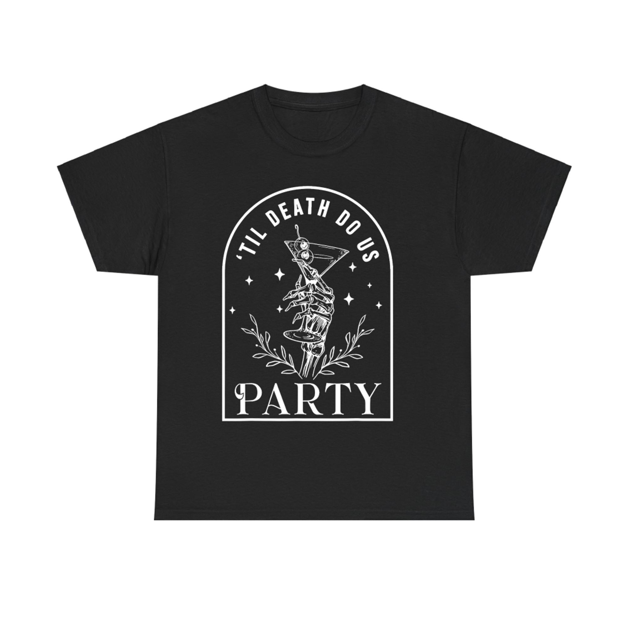 Halloween Bachelorette Party Matching Till Death Do Us T-Shirt