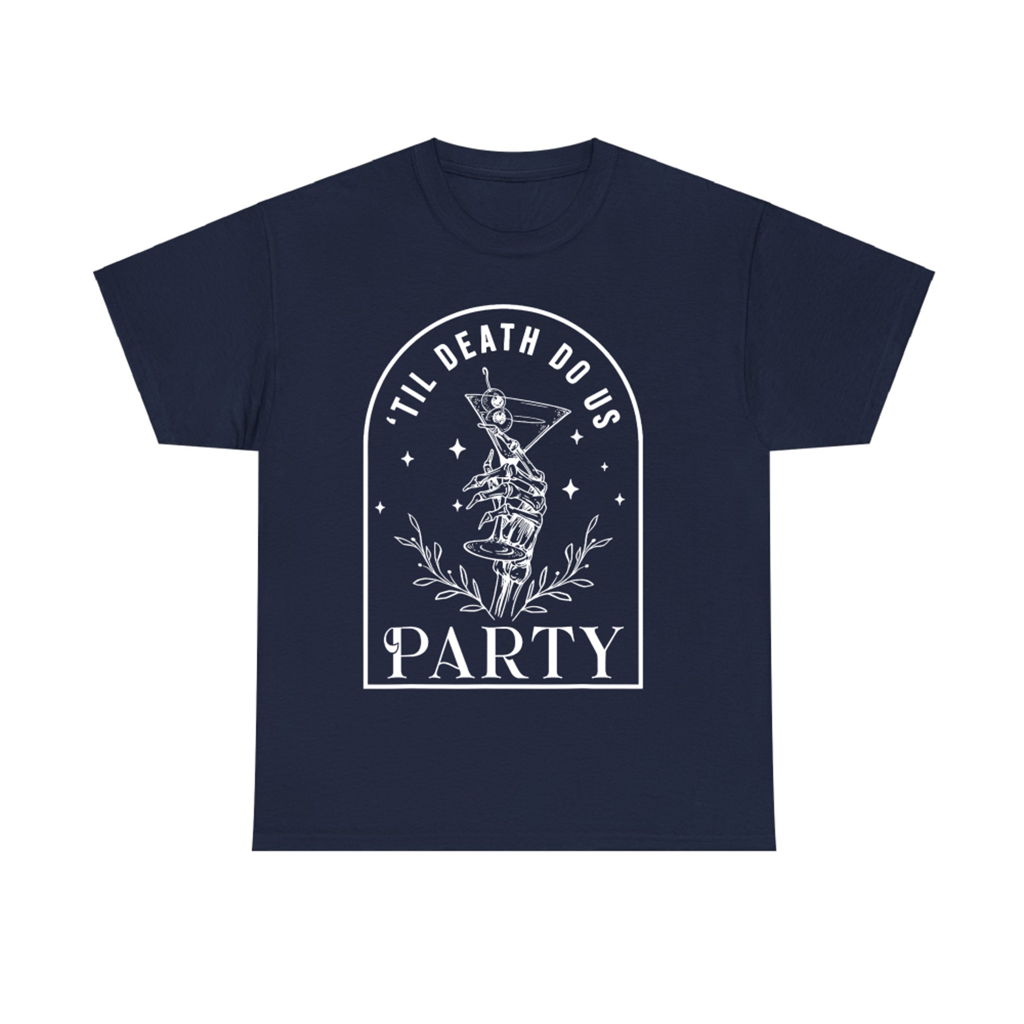 Halloween Bachelorette Party Matching Till Death Do Us T-Shirt