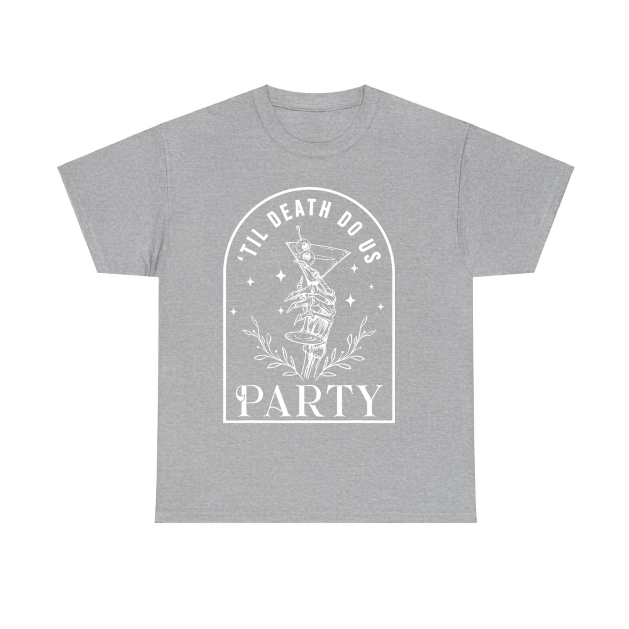 Halloween Bachelorette Party Matching Till Death Do Us T-Shirt