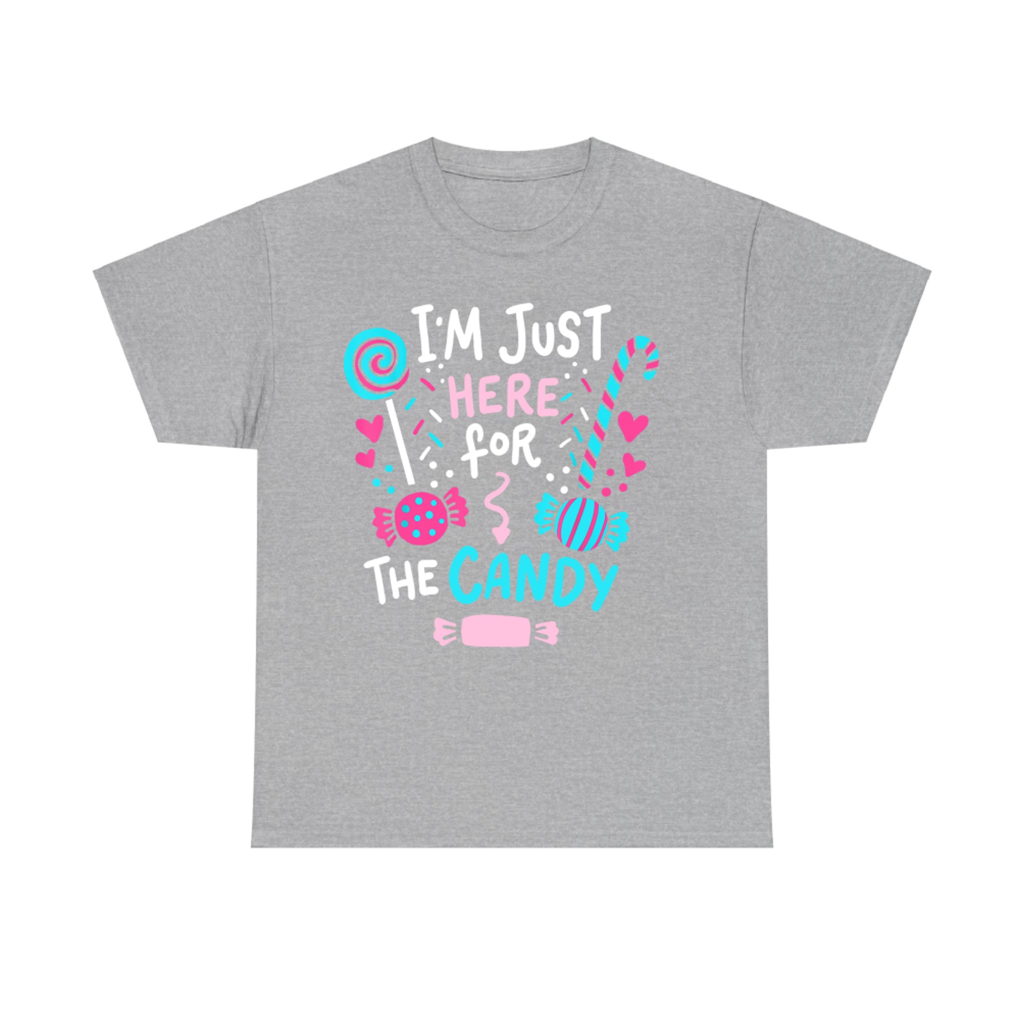 I'm Just Here For The Candy Halloween Cute Trick Or Treat T-Shirt