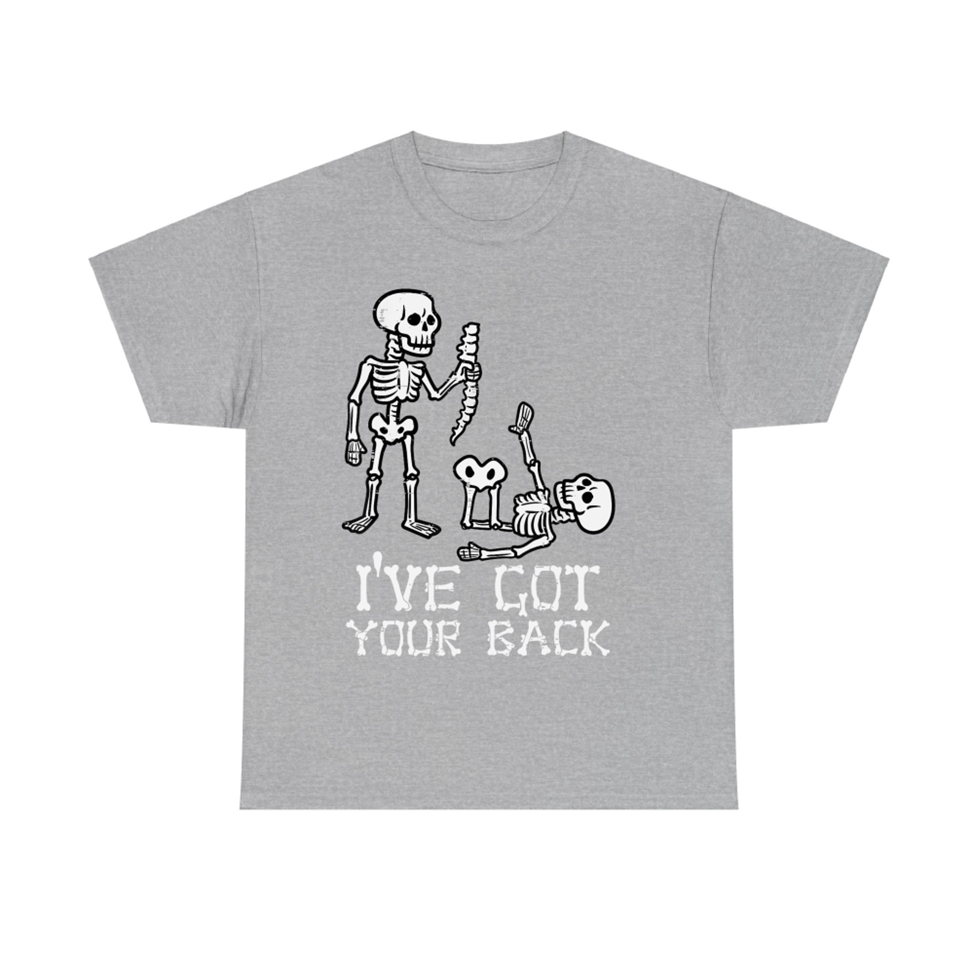 I’ve Got Your Back Pun Costume Funny Skeleton Halloween T-Shirt