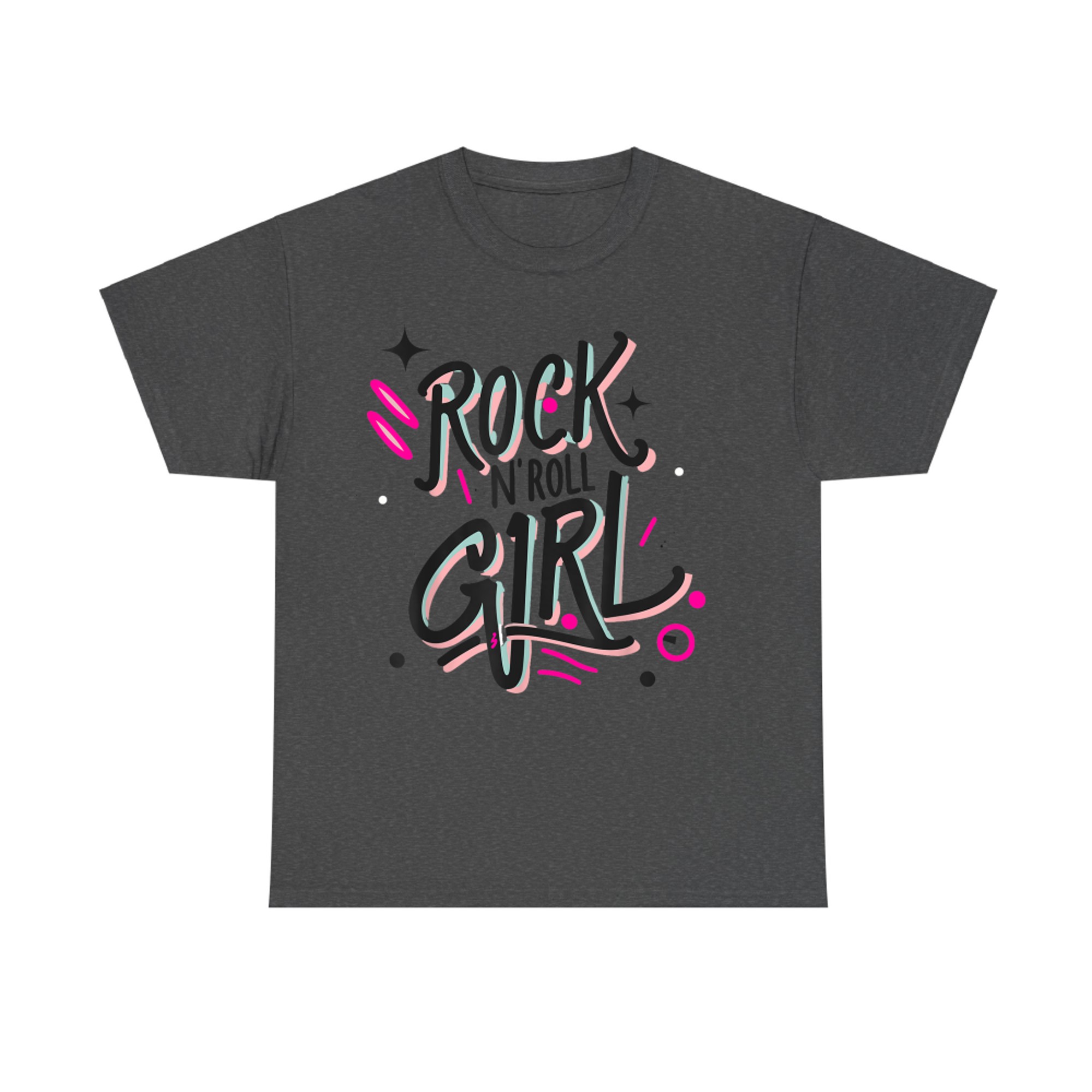 Rock N Roll Girl Graffiti Retro Halloween Costume T-Shirt