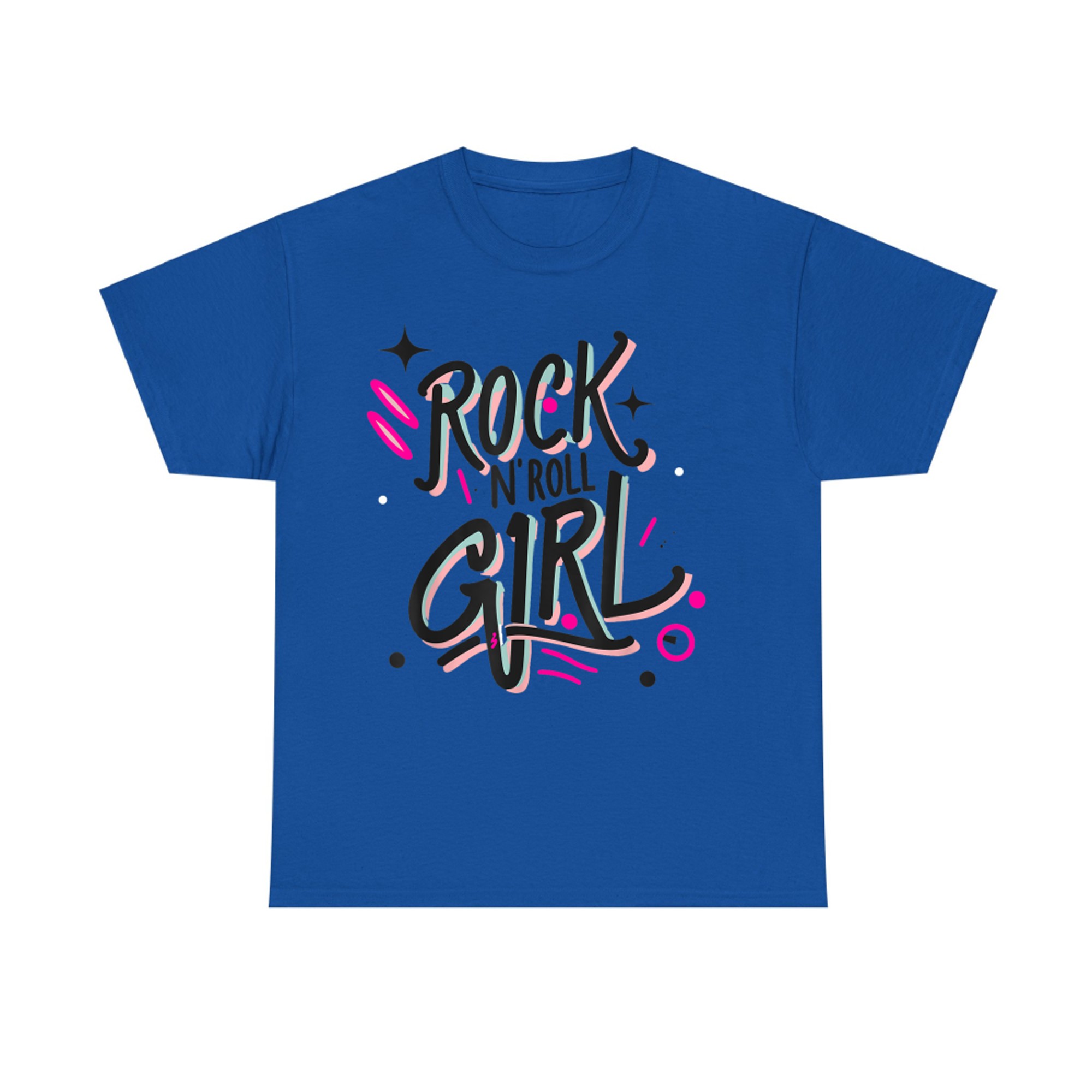 Rock N Roll Girl Graffiti Retro Halloween Costume T-Shirt