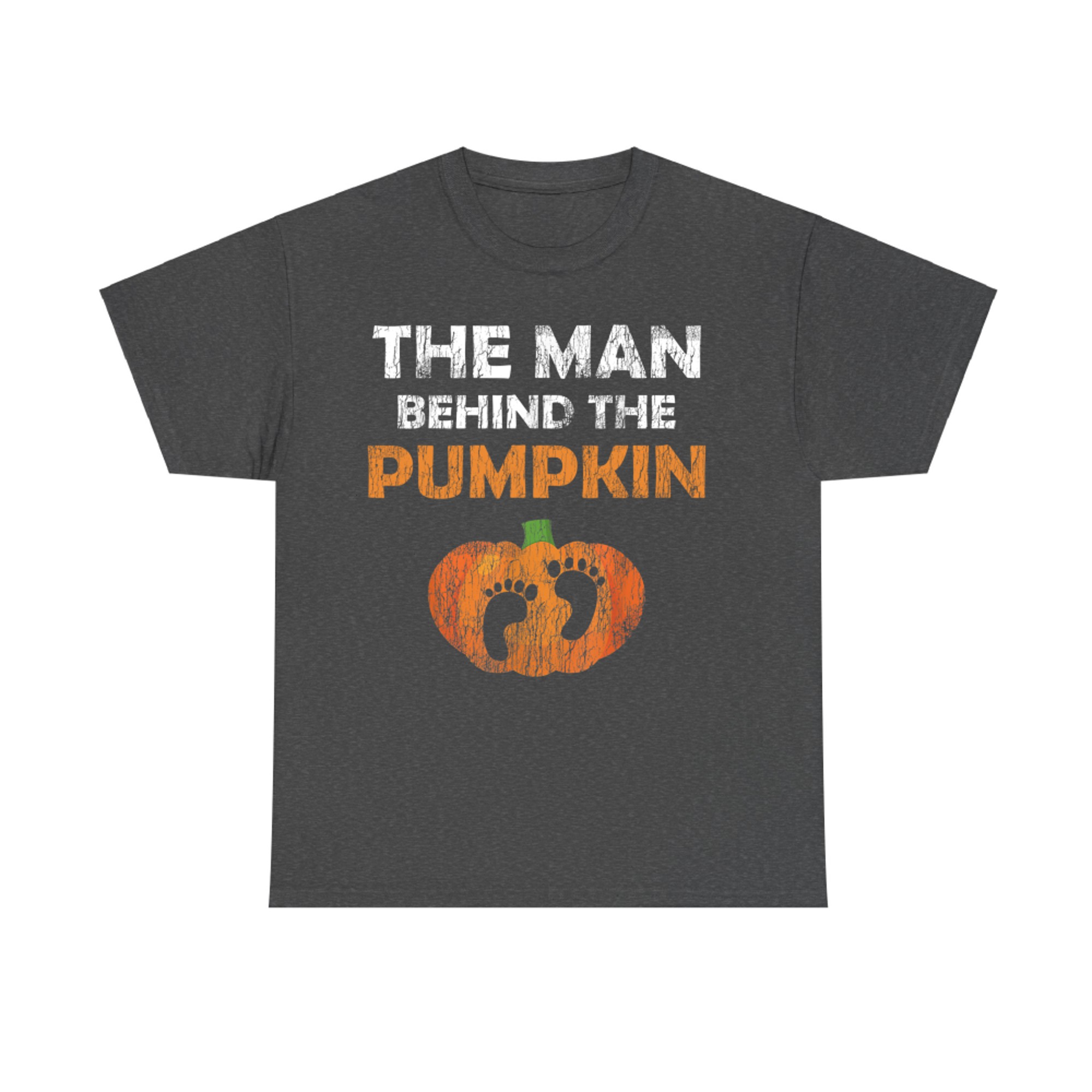 The Man Behind The Pumpkin Funny Halloween T-Shirt