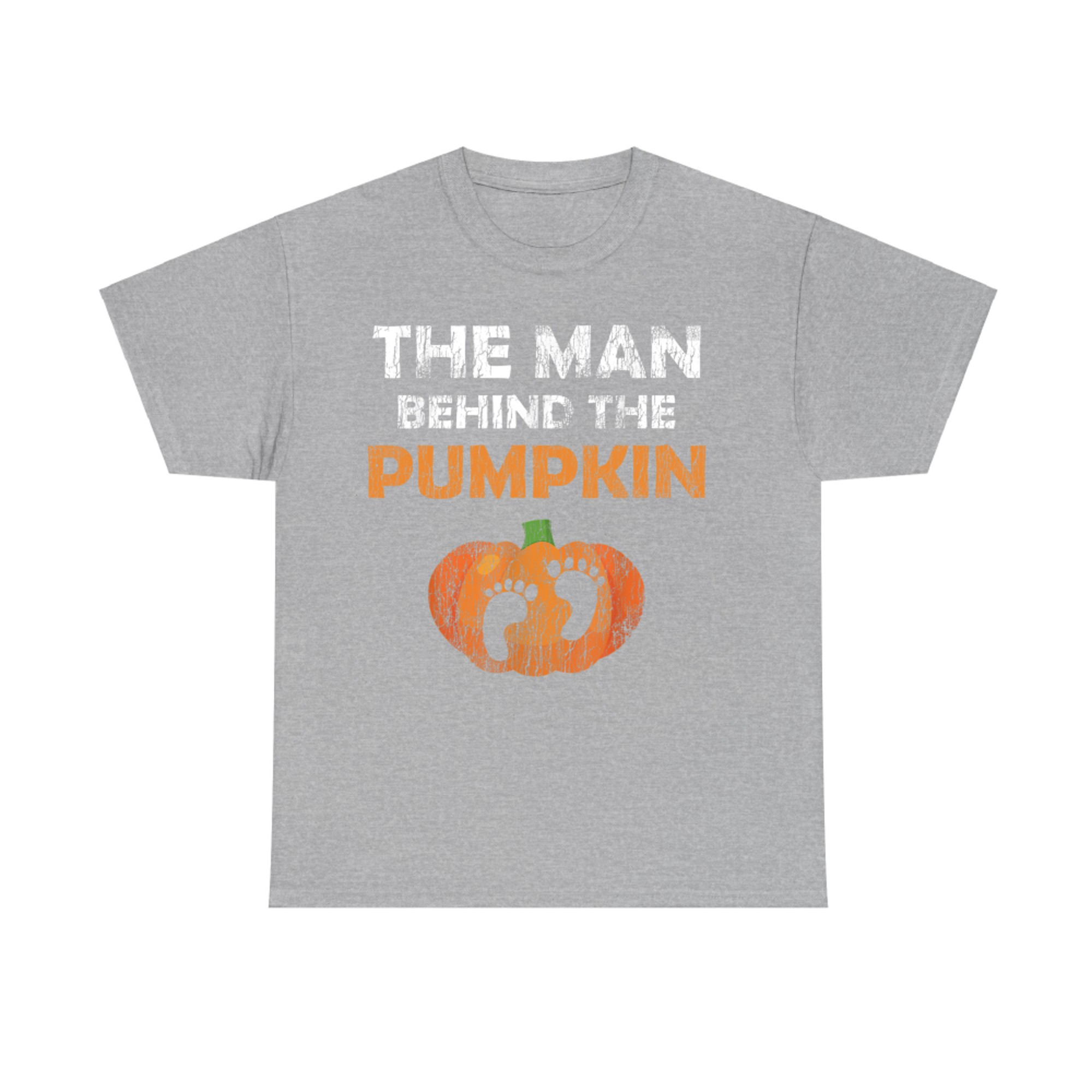 The Man Behind The Pumpkin Funny Halloween T-Shirt