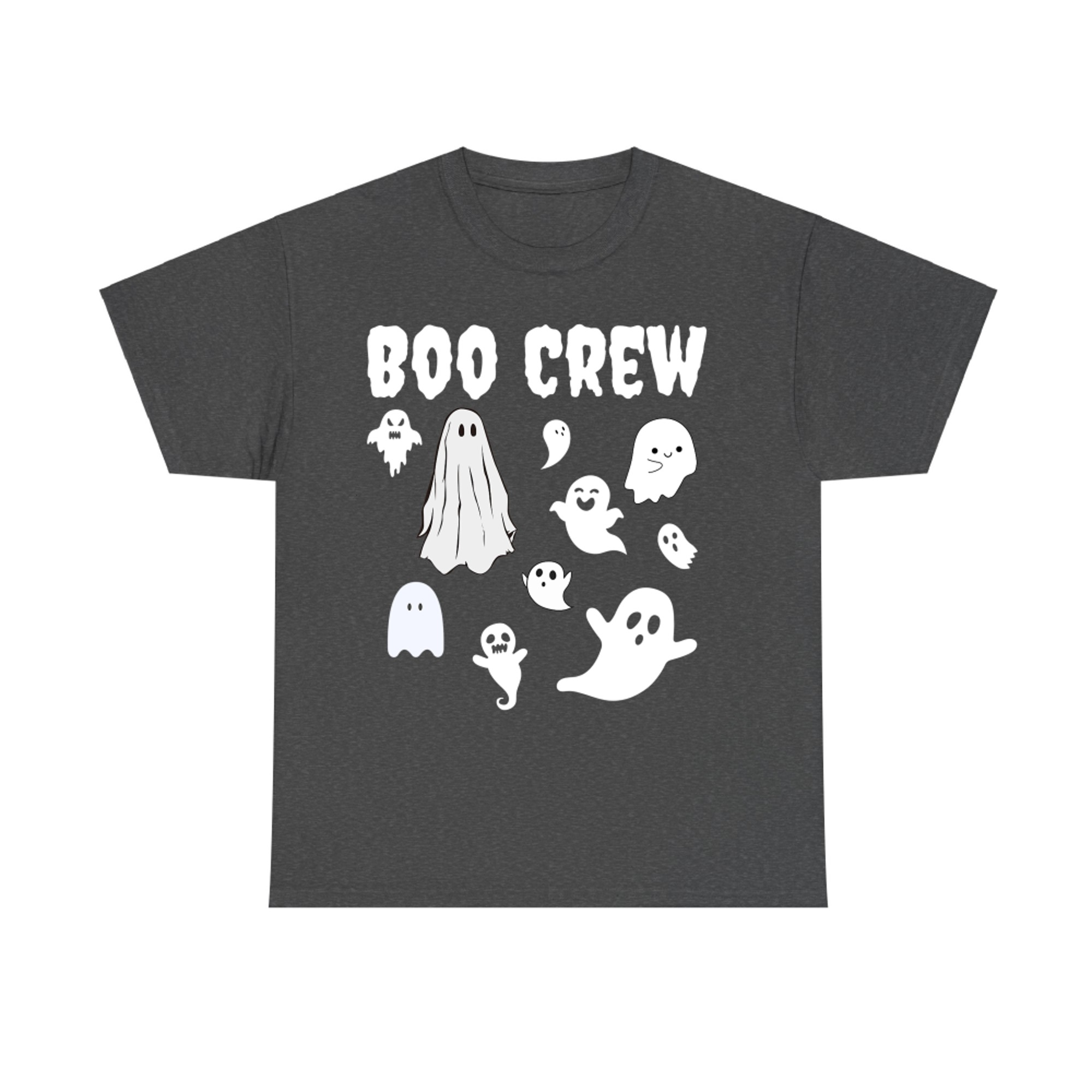 Boo Crew Ghost Squad Halloween Family Matching T-Shirt