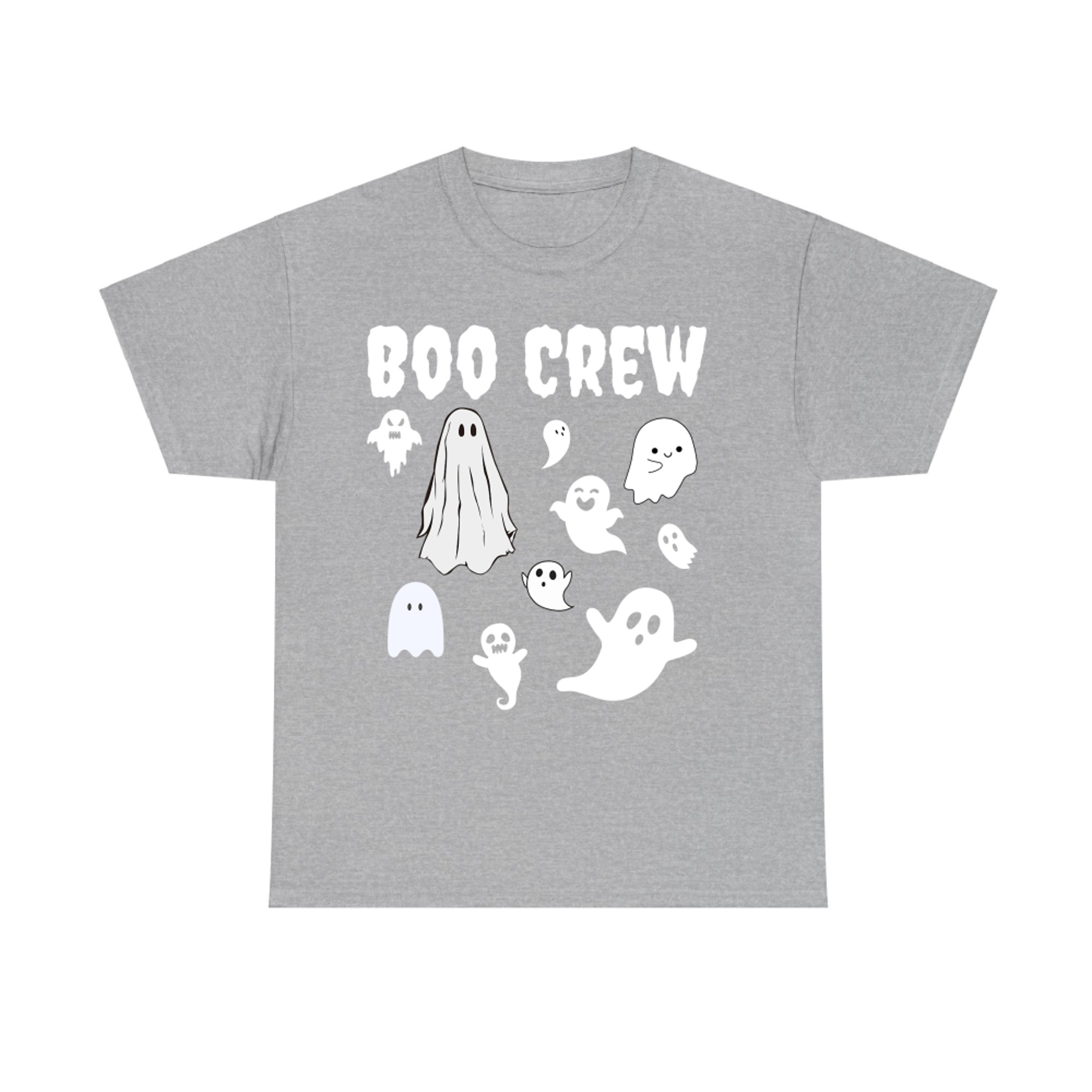 Boo Crew Ghost Squad Halloween Family Matching T-Shirt