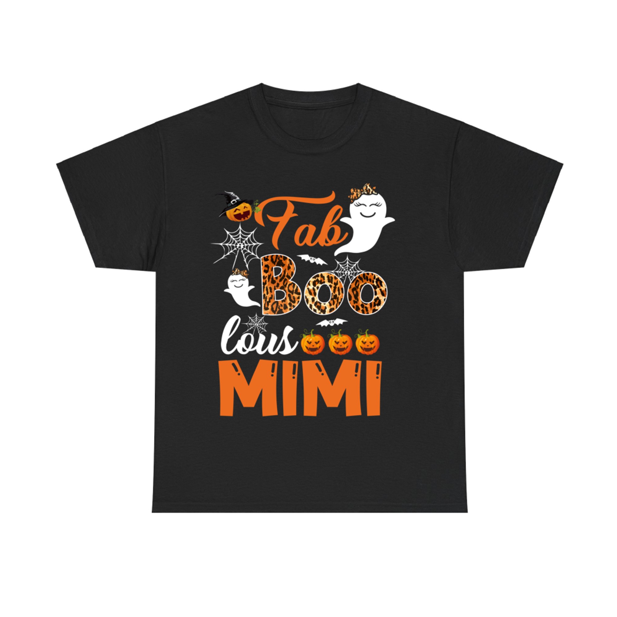 Fab Boo Lous Mimi Funny Leopard Halloween T-Shirt