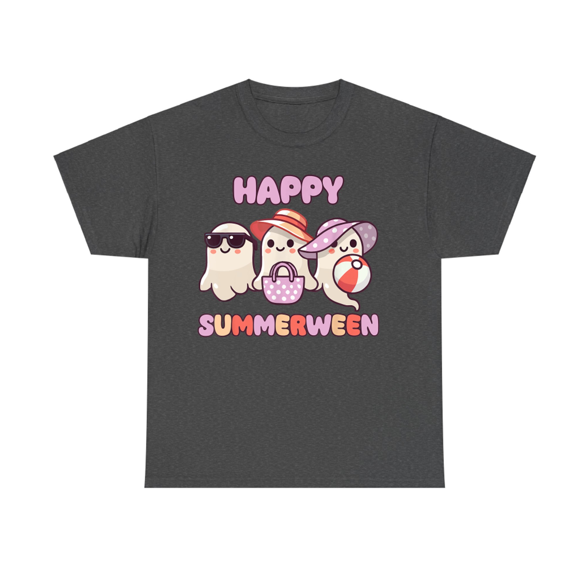 Happy Summerween Summer Halloween Ghost T-Shirt