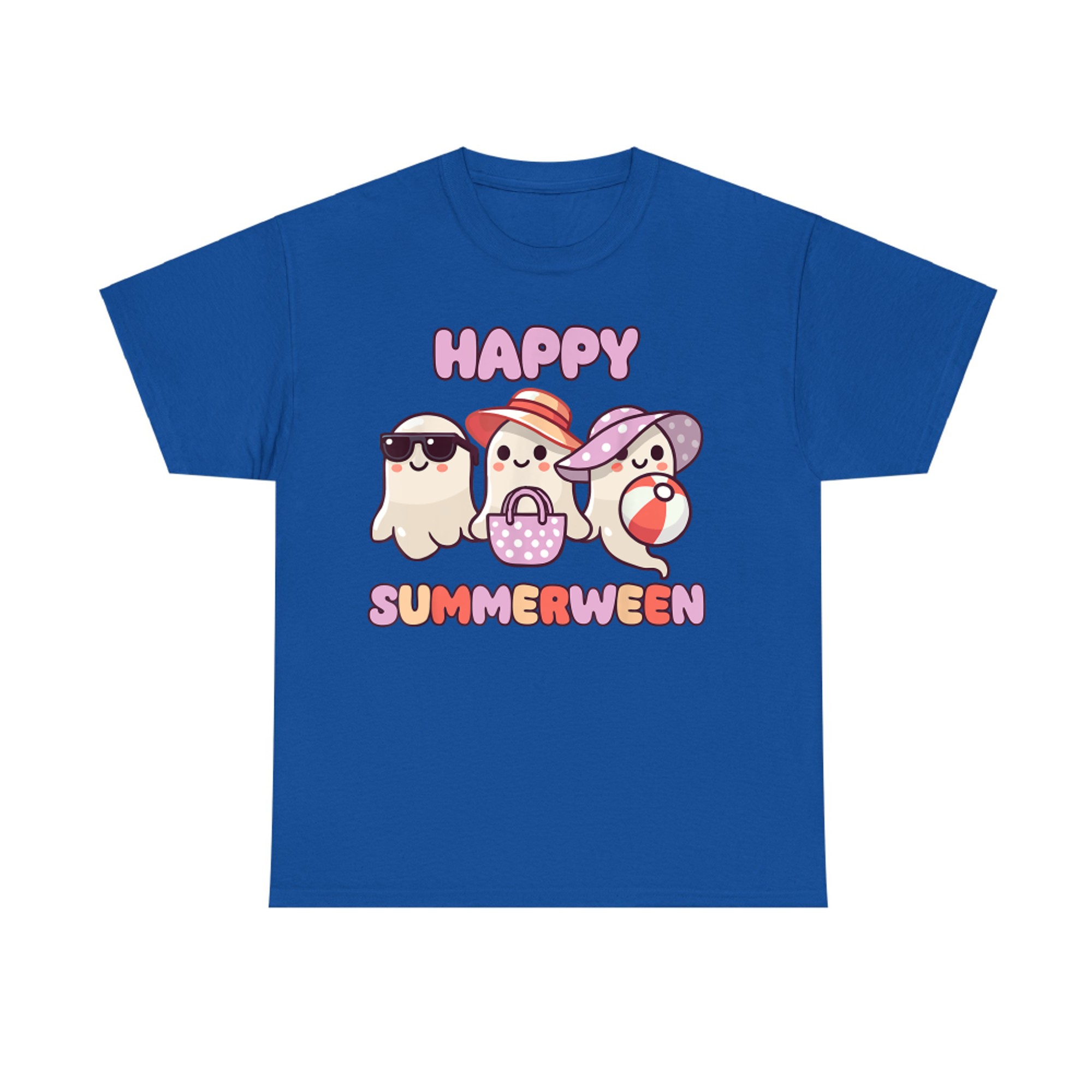 Happy Summerween Summer Halloween Ghost T-Shirt