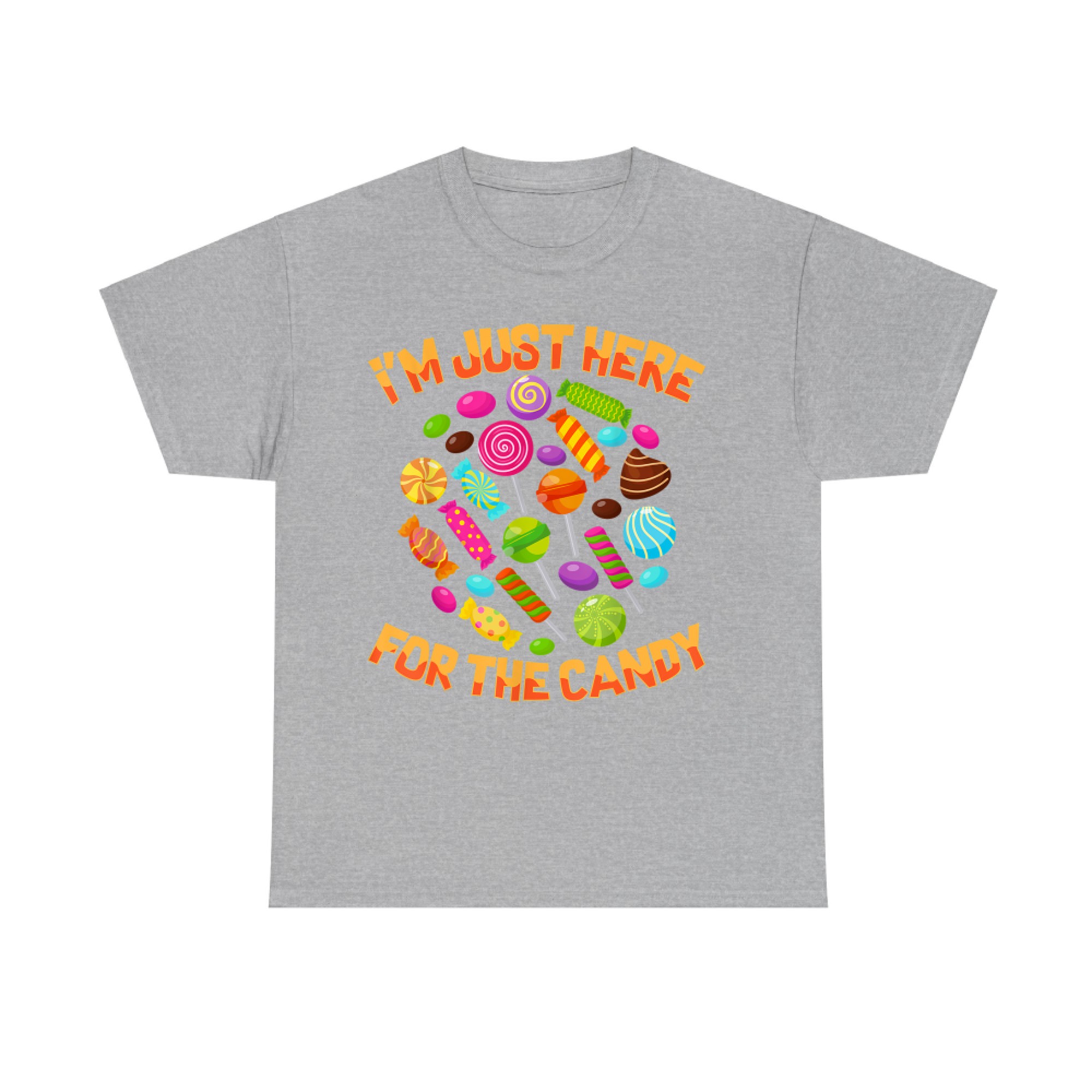 I'm Just Here For The Candy Funny Halloween Pun T-Shirt