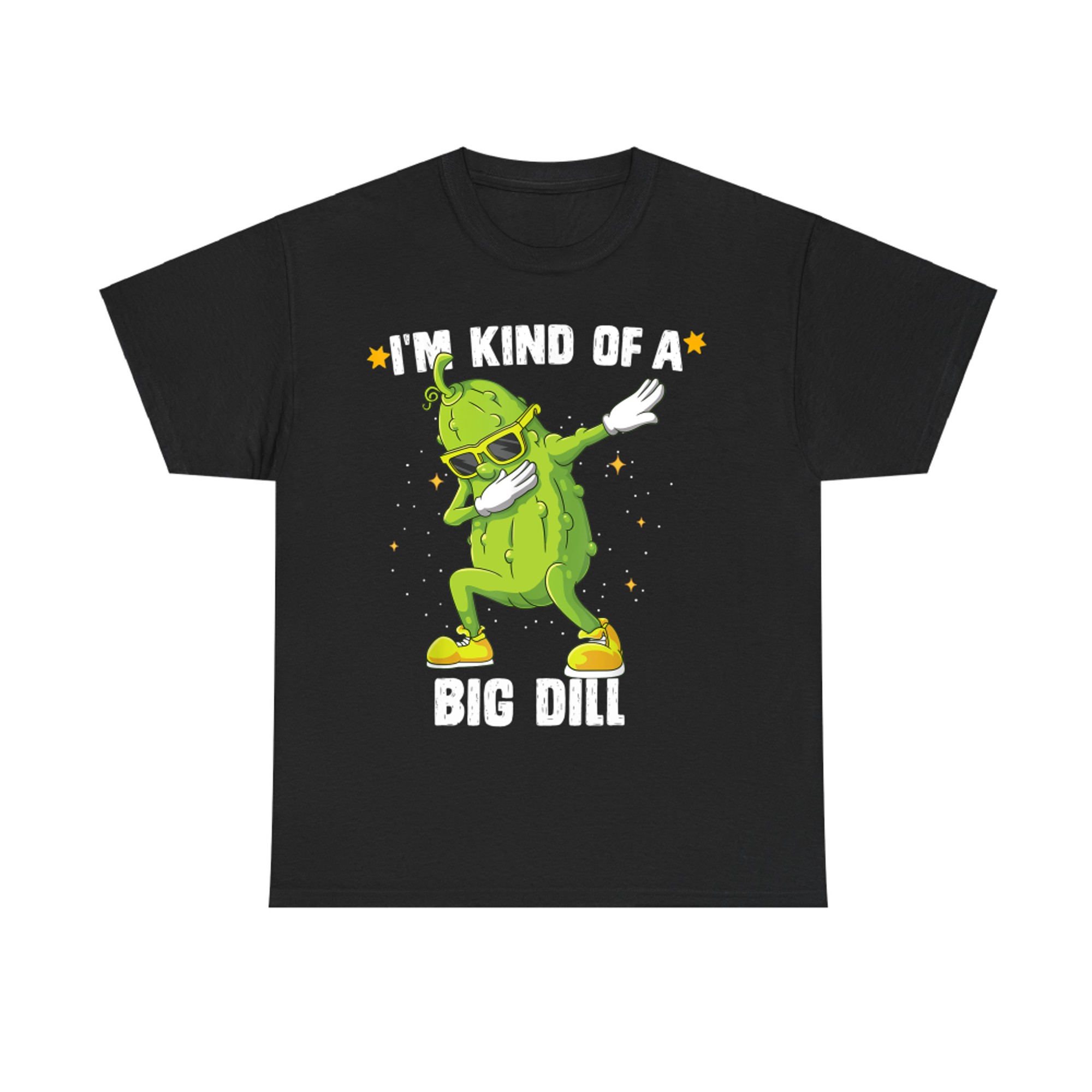 I'm Kind Of Big Dill Pickle Dabbing Halloween Cucumber T-Shirt