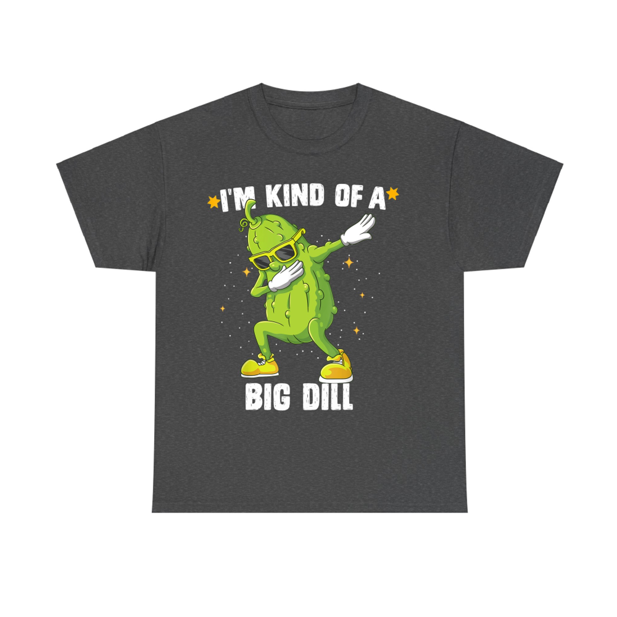 I'm Kind Of Big Dill Pickle Dabbing Halloween Cucumber T-Shirt