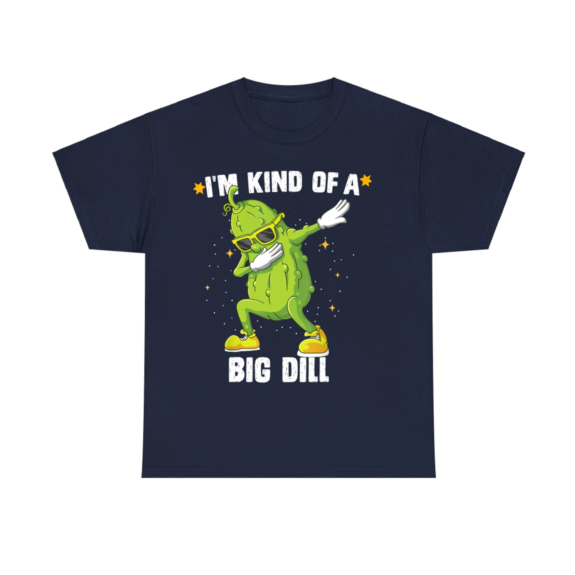 I'm Kind Of Big Dill Pickle Dabbing Halloween Cucumber T-Shirt
