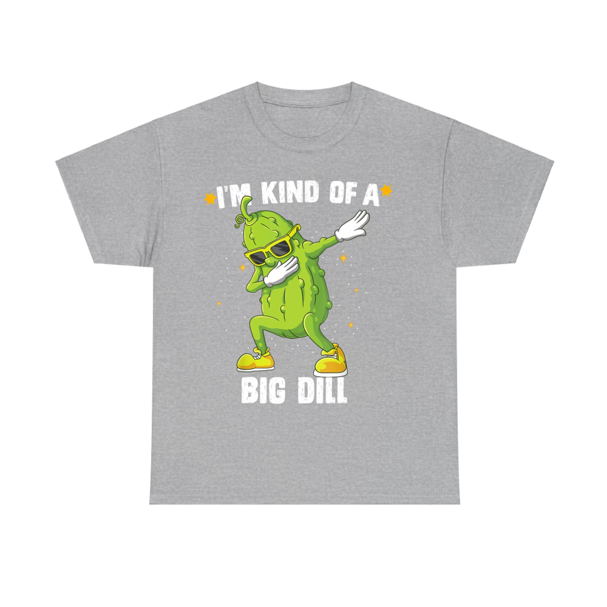 I'm Kind Of Big Dill Pickle Dabbing Halloween Cucumber T-Shirt