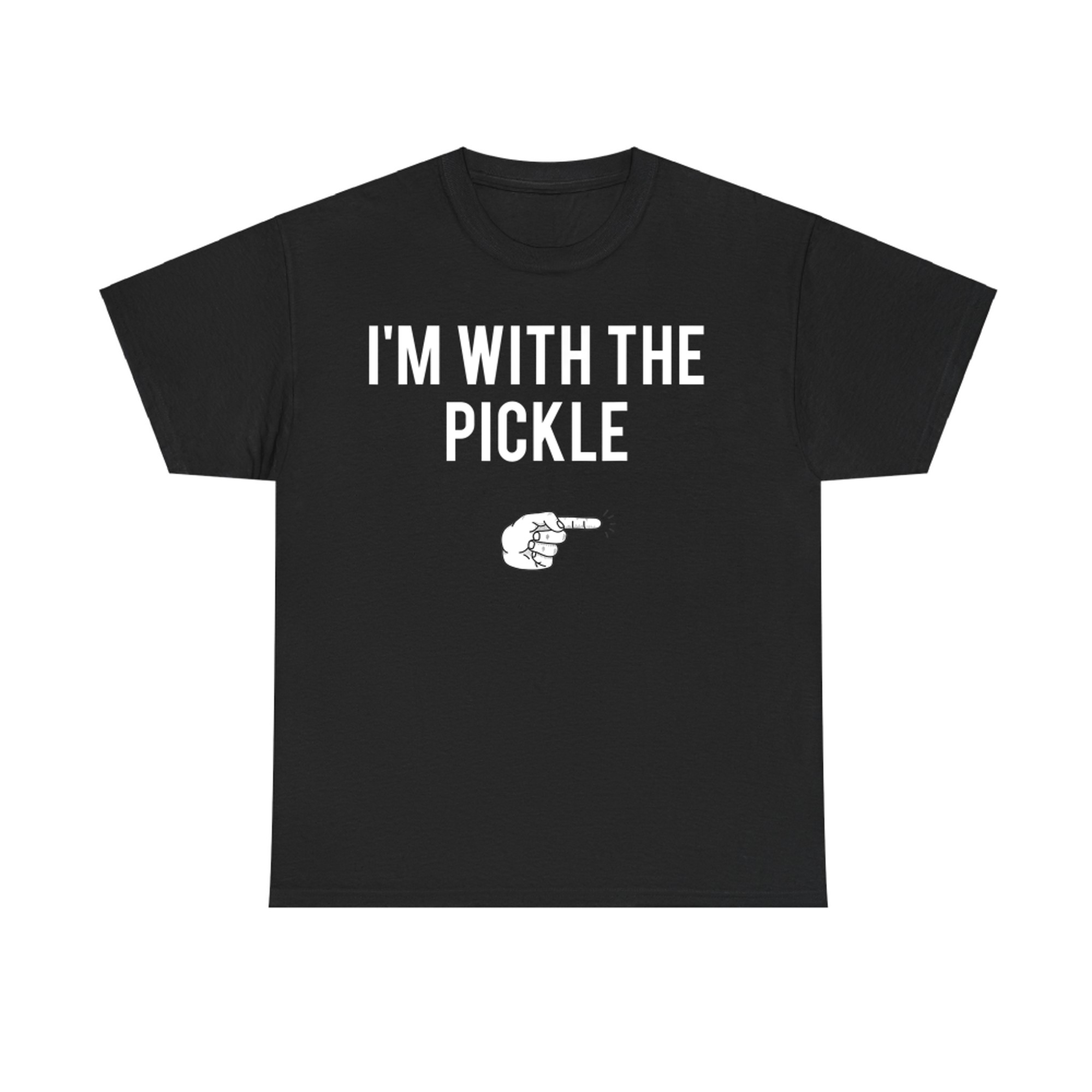 I'm With The Pickle Halloween Costume Party Matching T-Shirt