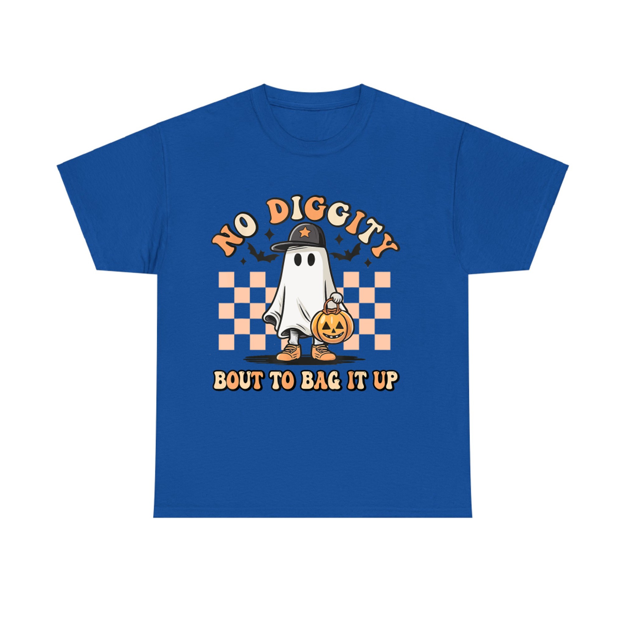No Diggity Bout To Bag It Up Ghost Halloween T-Shirt