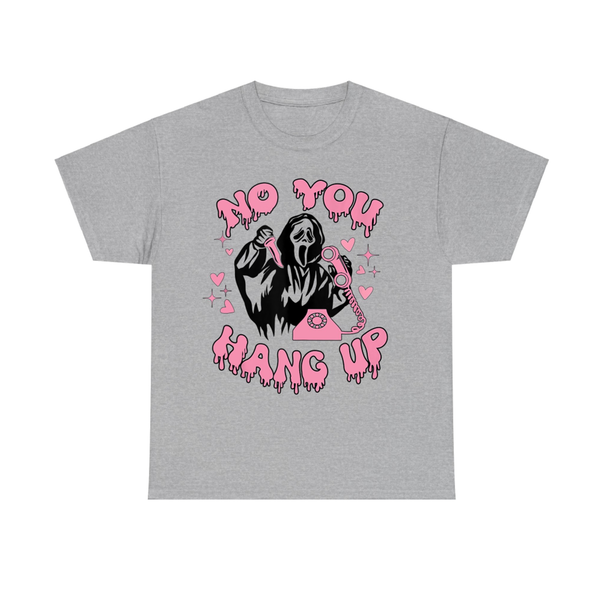 No You Hang Up Grim Reaper Funny Halloween T-Shirt