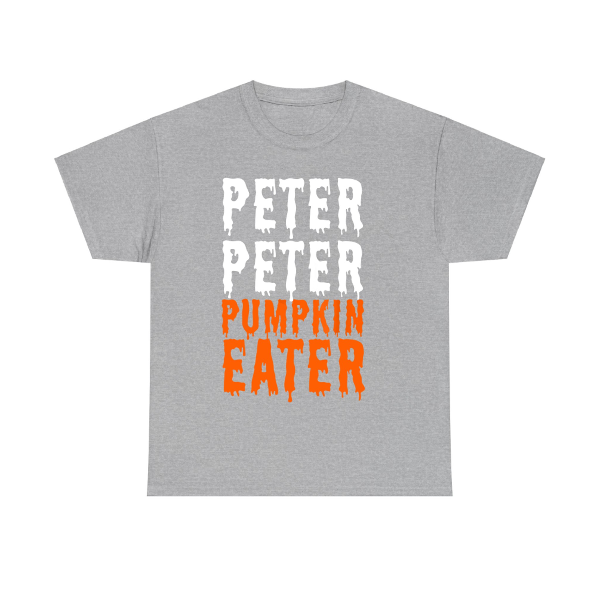 Peter Peter Pumpkin Eater Funny Halloween T-Shirt