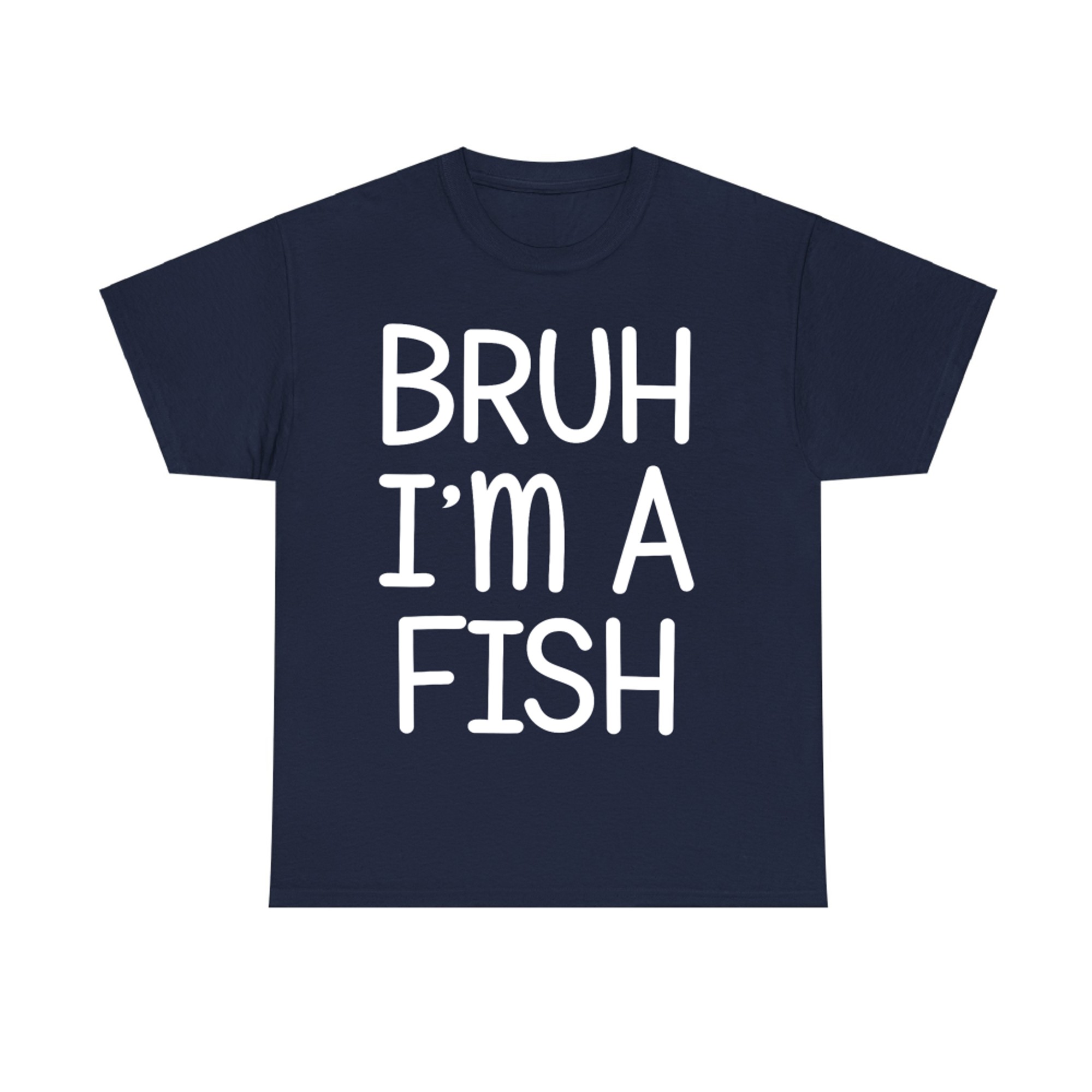 Pretend I'm A Fish Funny Lazy Halloween Costume Party T-Shirt