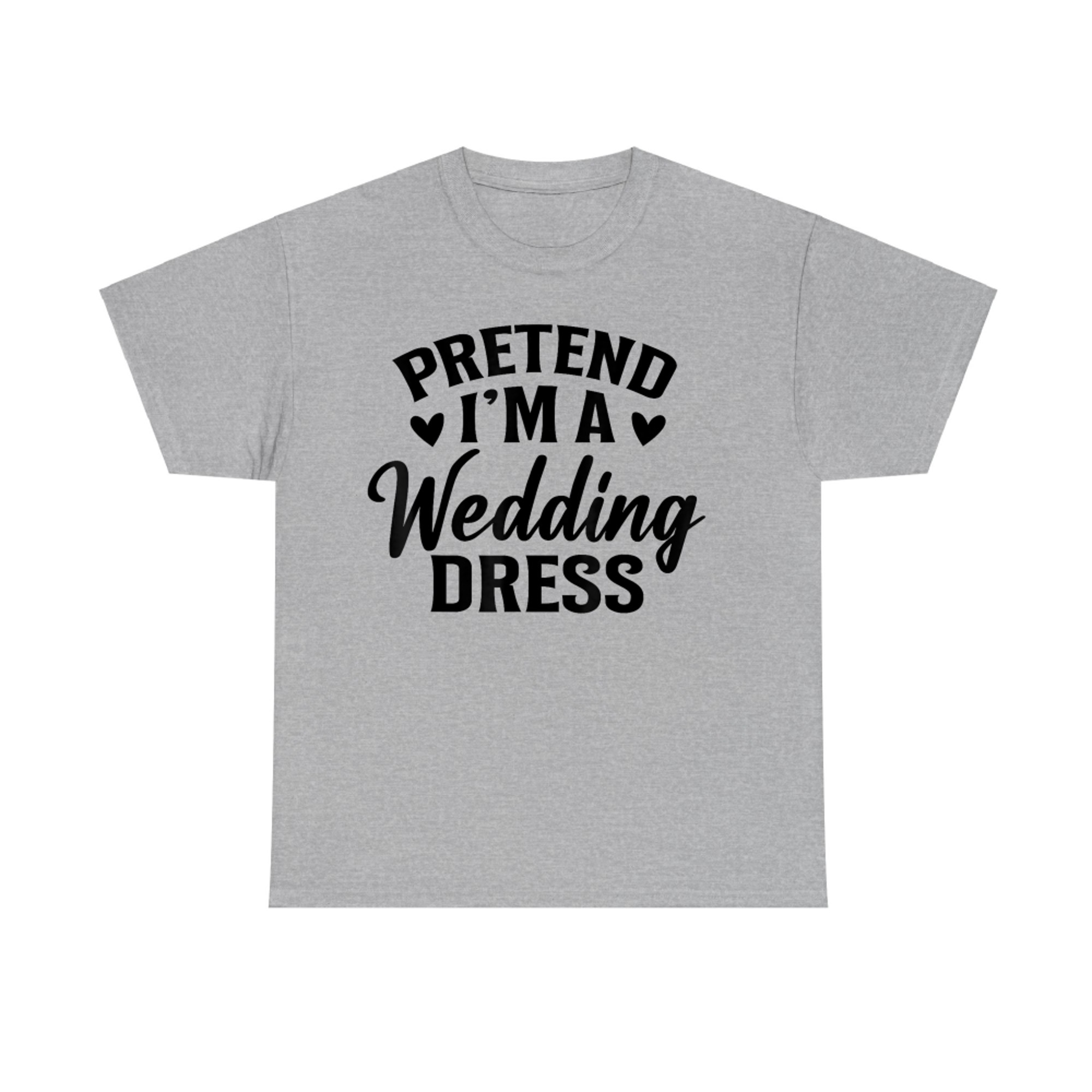 Pretend I’m A Wedding Dress Costume Halloween History T-Shirt