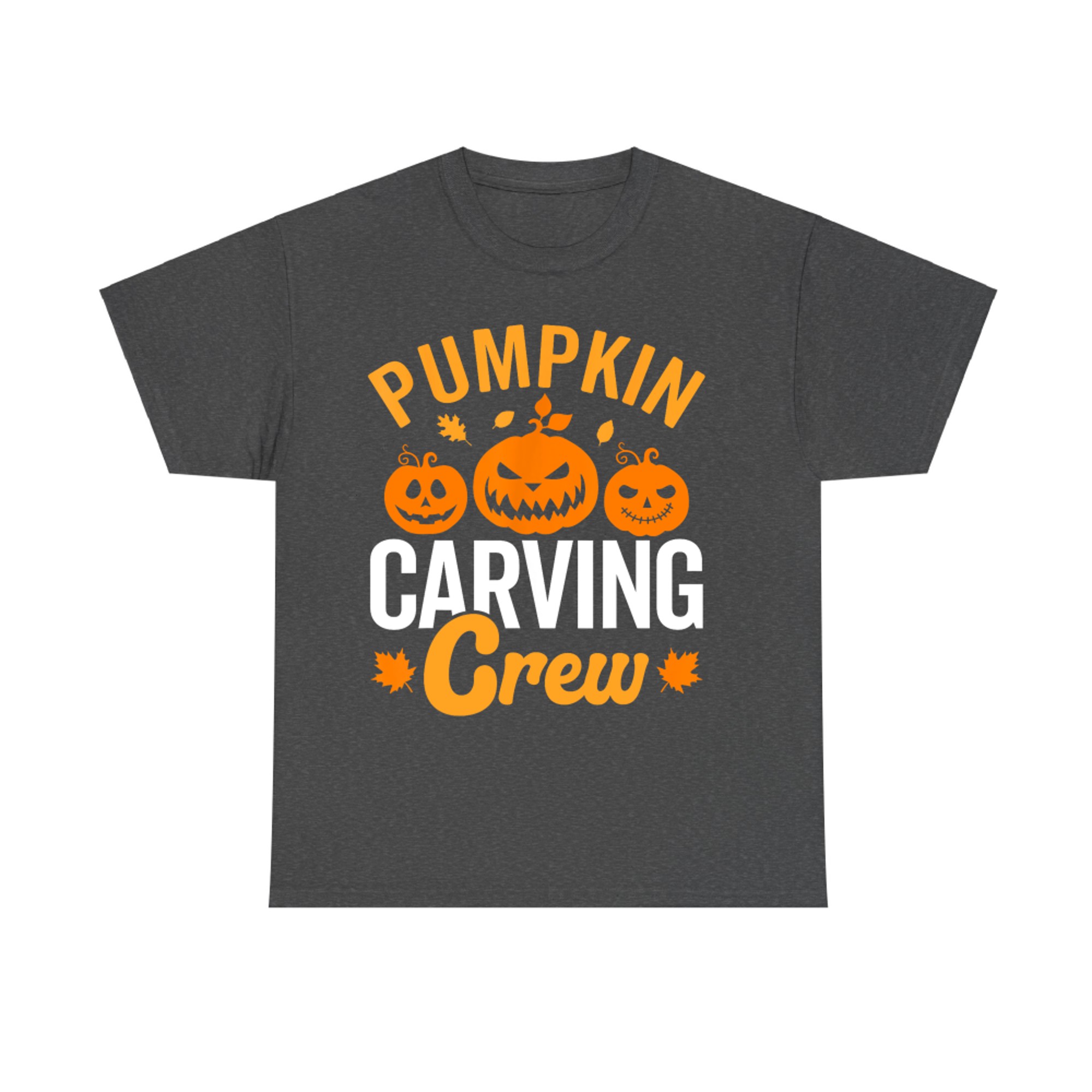Pumpkin Carving Crew Matching Halloween Funny Jack O Lantern T-Shirt