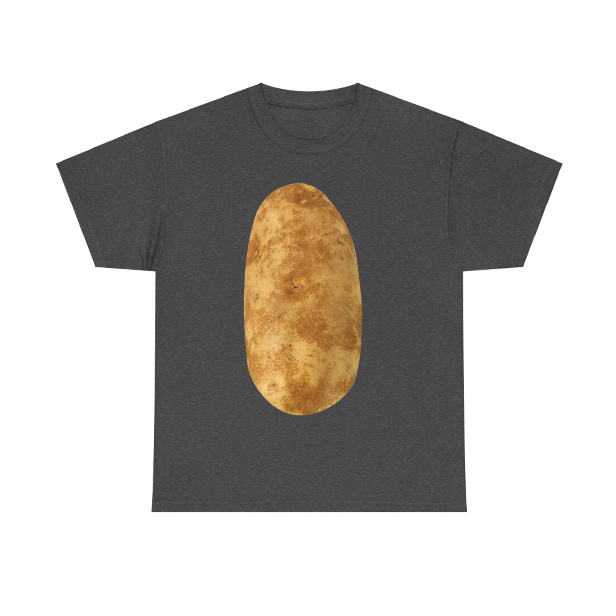 Realistic Potato Lover Minimalist Halloween Costume T-Shirt