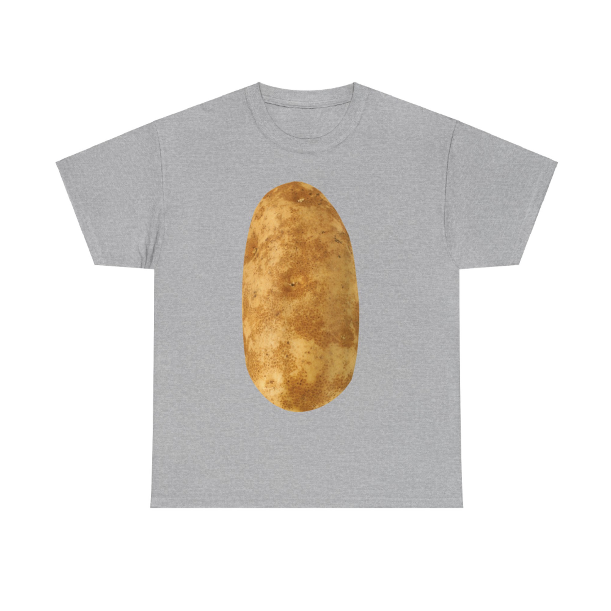 Realistic Potato Lover Minimalist Halloween Costume T-Shirt