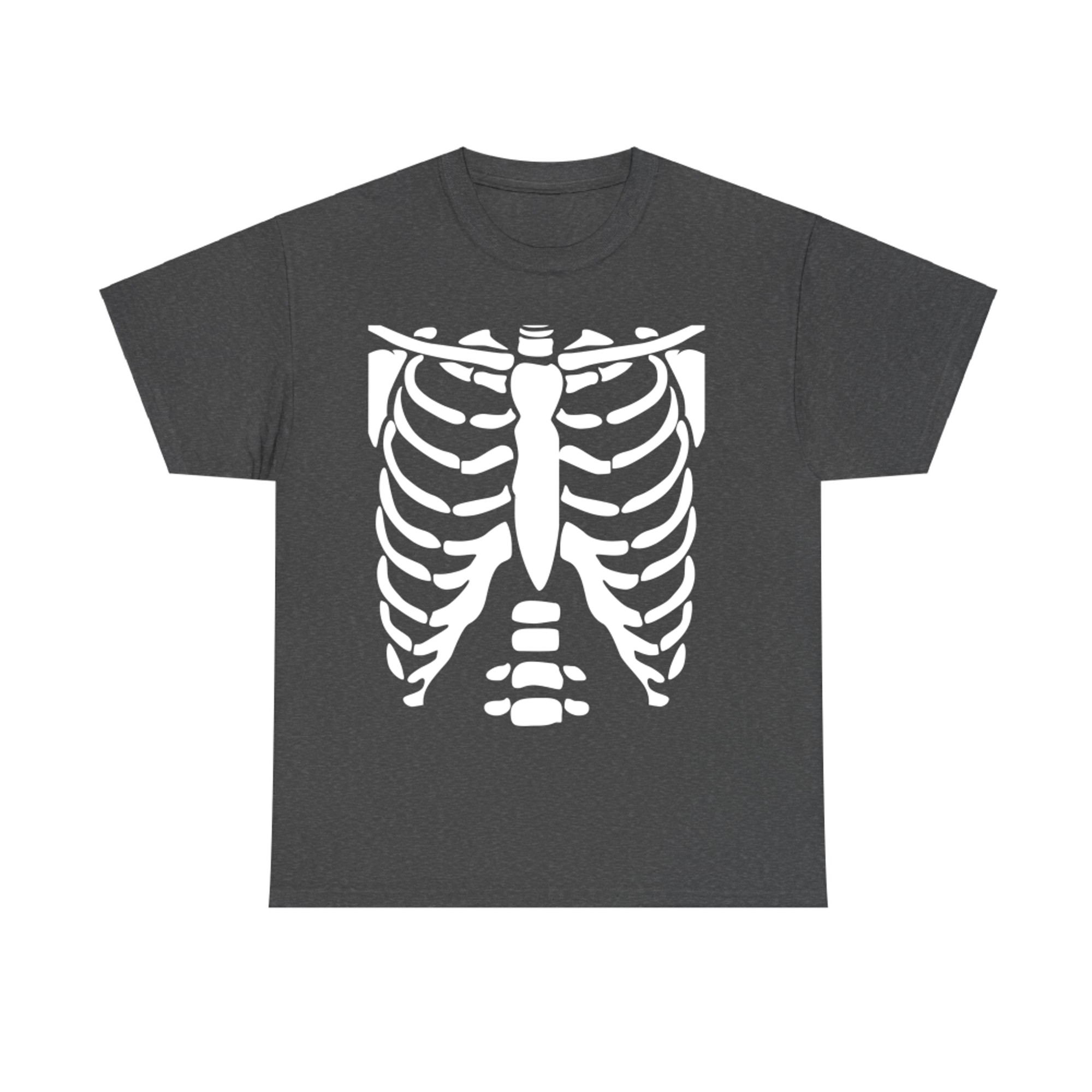 Rib Cage Skeleton X-Ray Anatomy Halloween Costume T-Shirt