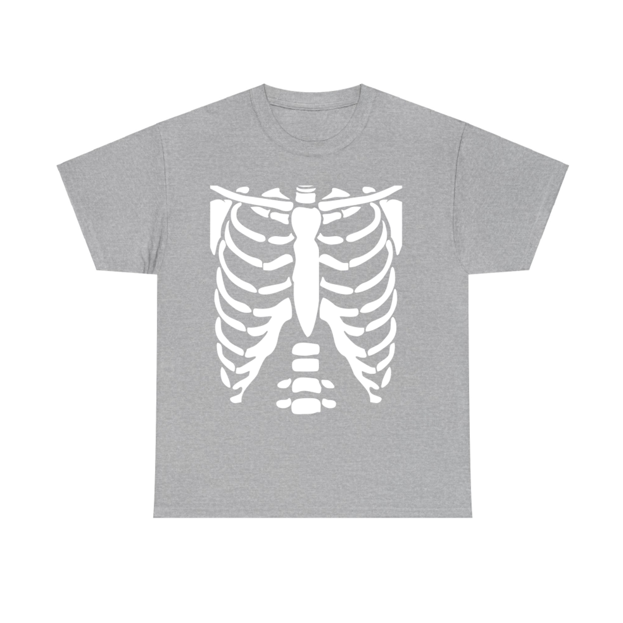 Rib Cage Skeleton X-Ray Anatomy Halloween Costume T-Shirt