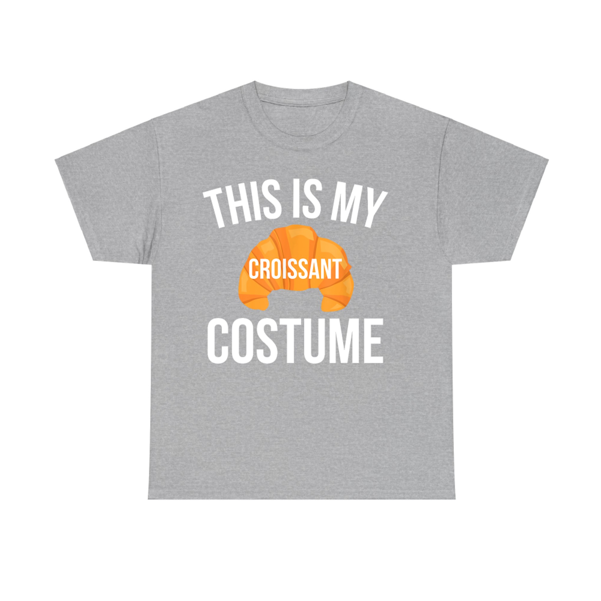 This Is My Croissant Costume Funny Easy Halloween Costume T-Shirt