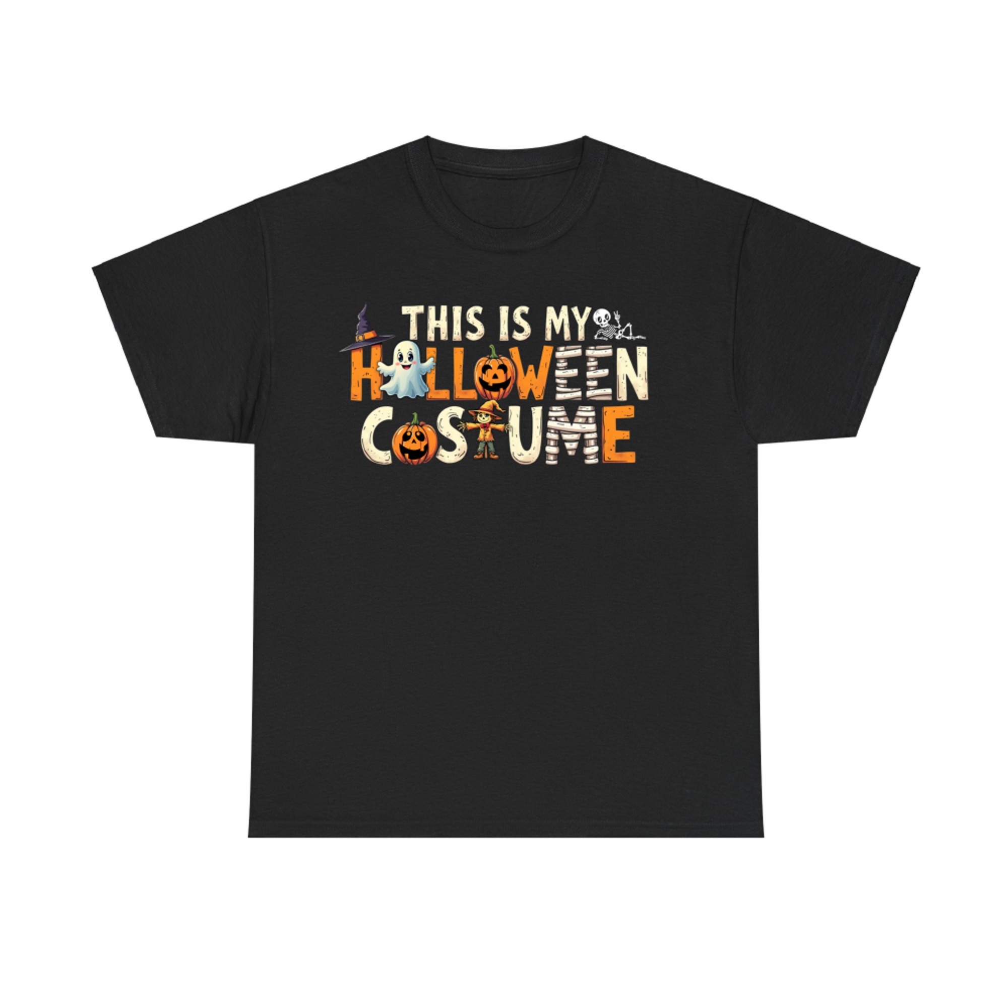 This Is My Halloween Costume Ghost Pumpkin Witch Mummy T-Shirt