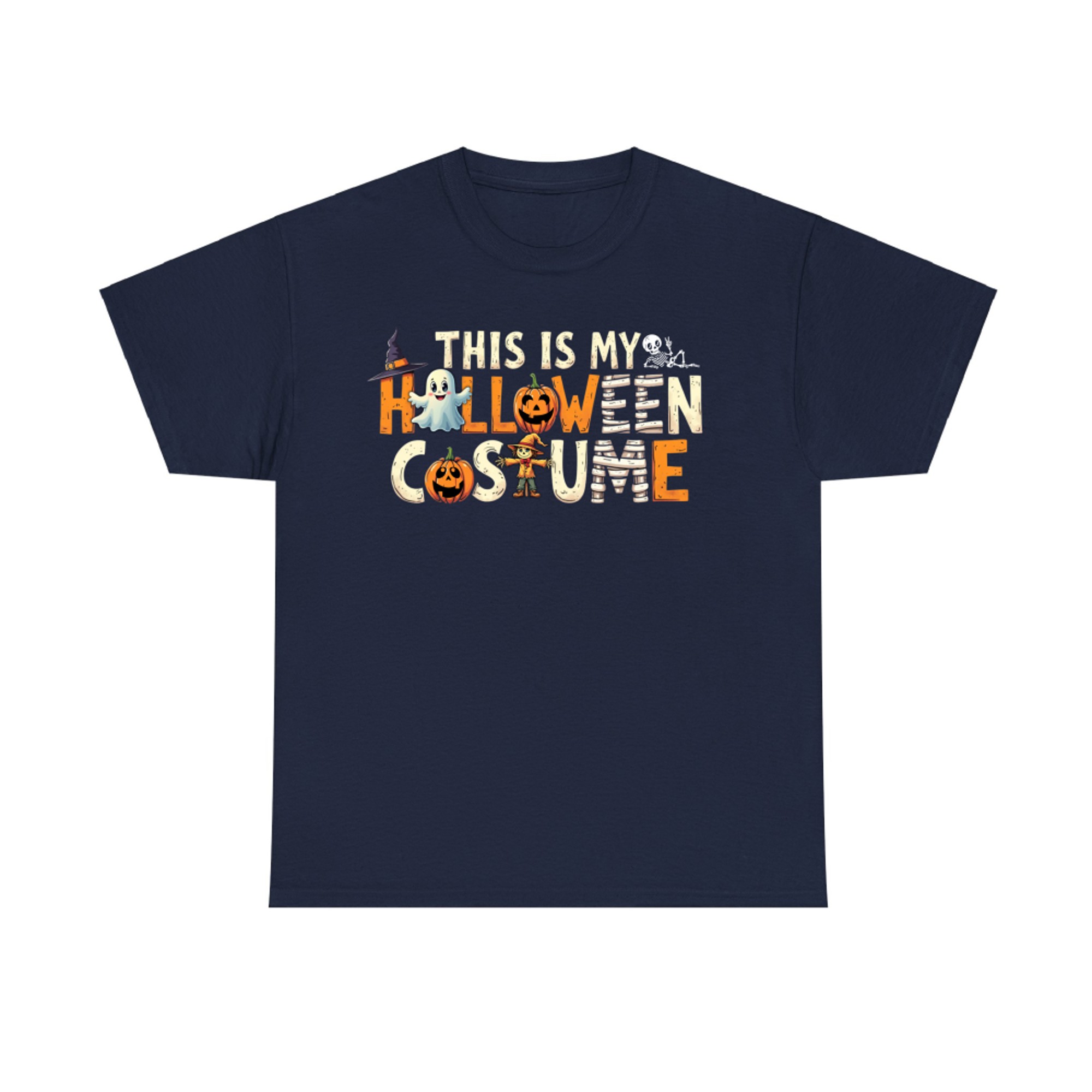 This Is My Halloween Costume Ghost Pumpkin Witch Mummy T-Shirt