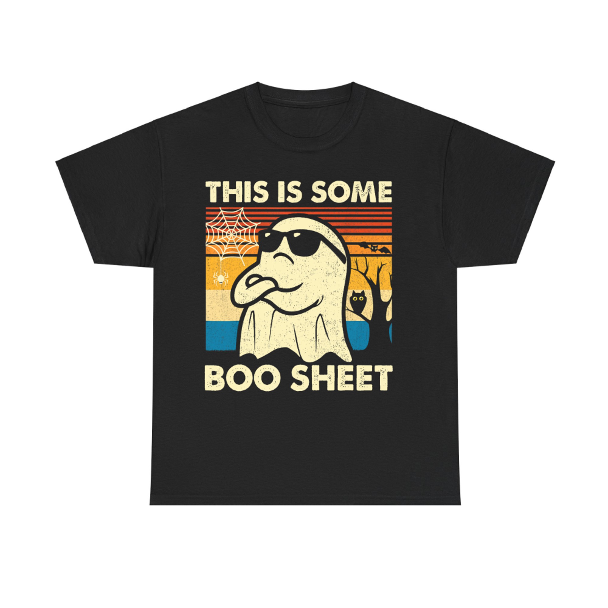 This is Some Boo Sheet Retro Funny Halloween Ghost Costume T-Shirt