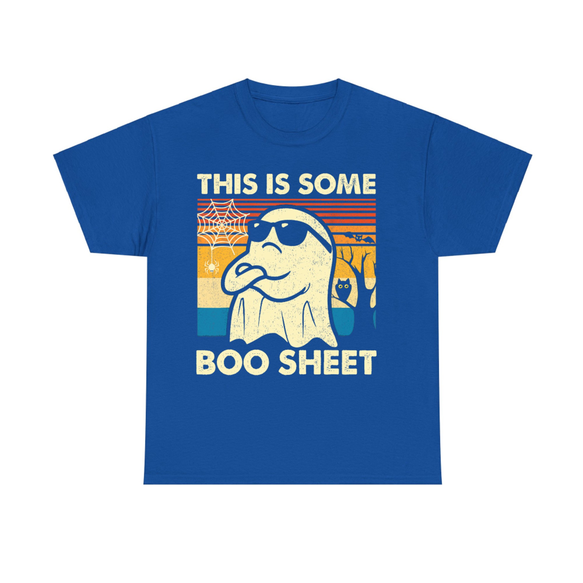 This is Some Boo Sheet Retro Funny Halloween Ghost Costume T-Shirt